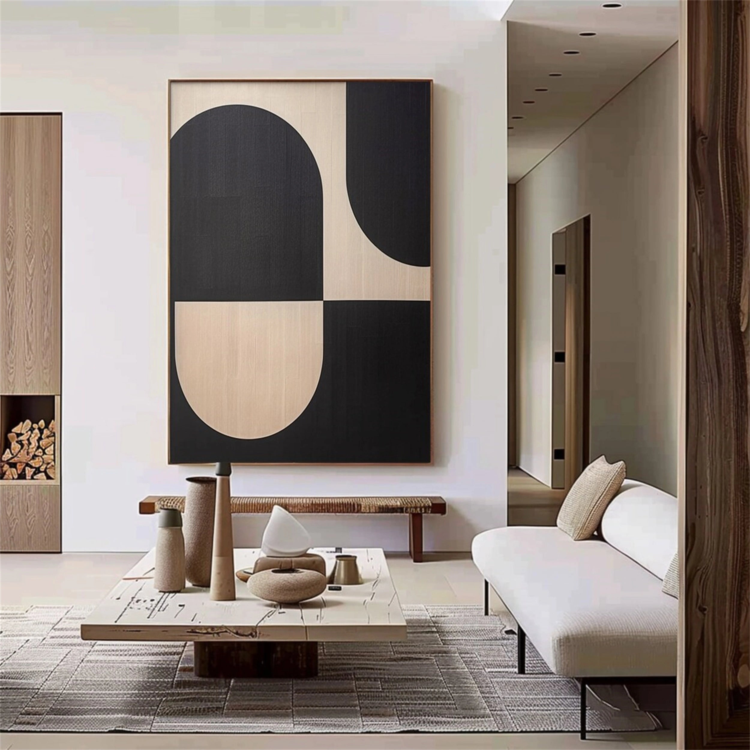 Wabi Sabi Abstract Wall Art #WA125