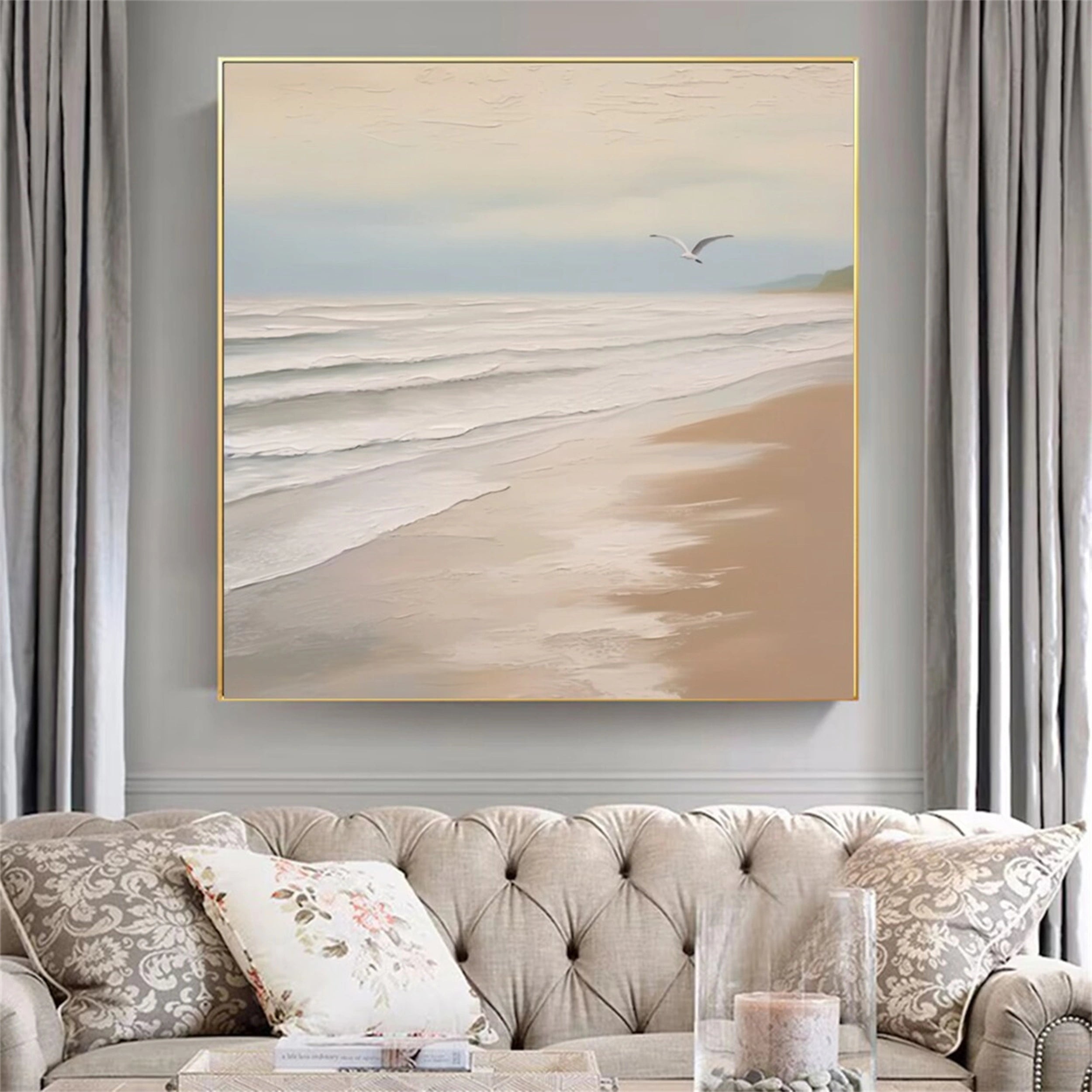 Sky And Ocean Painting #SO042