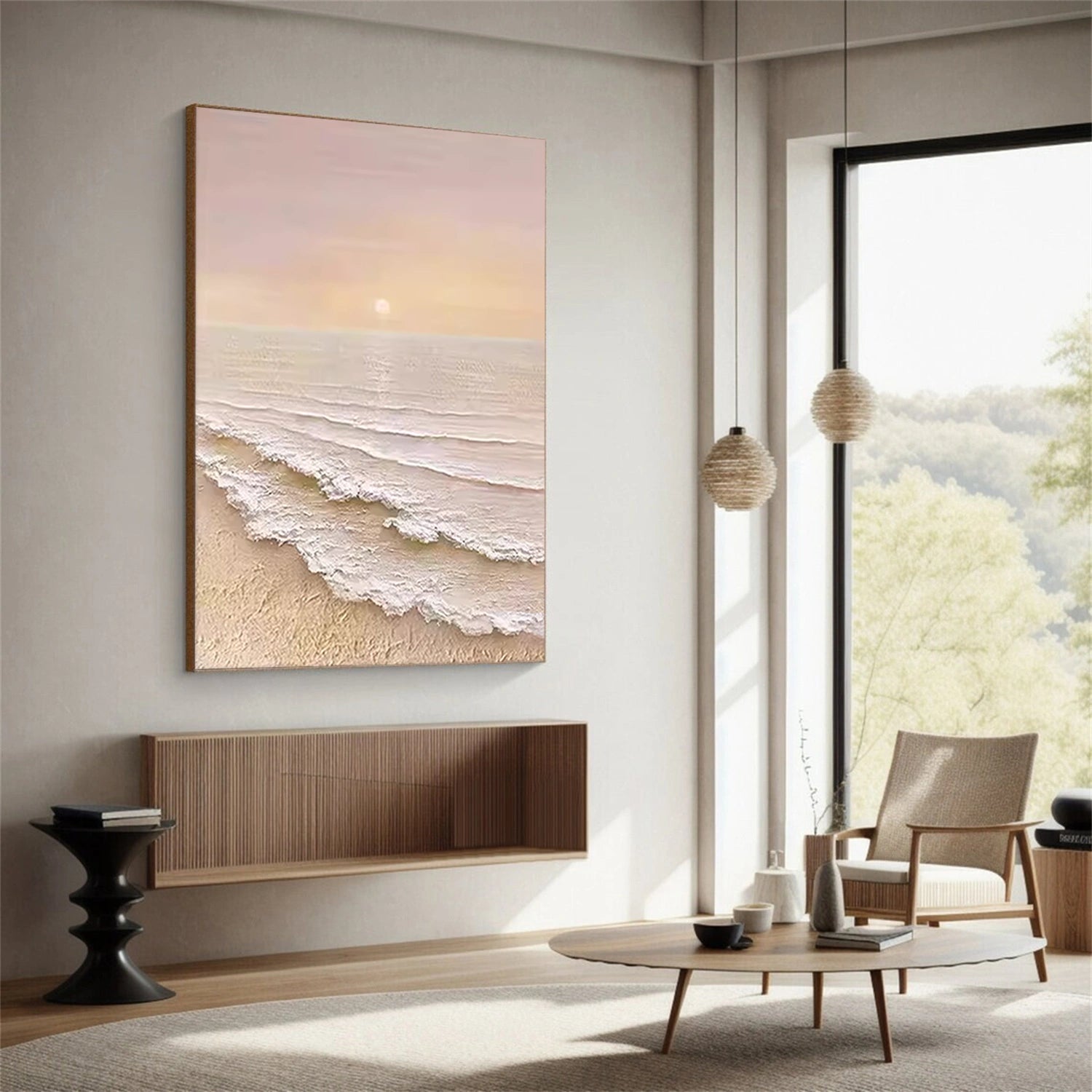 Sky and Ocean Painting #SO209