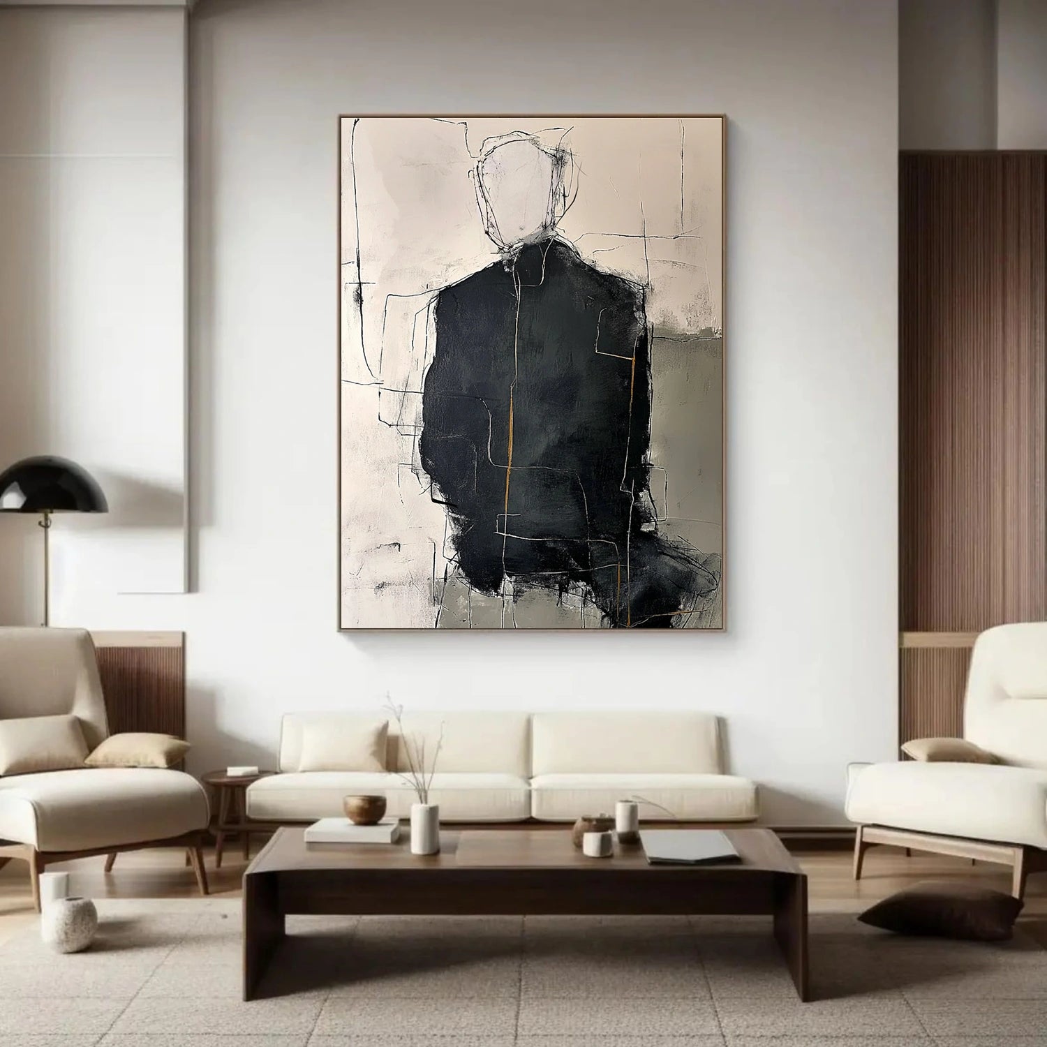 Abstract Portrait Wall Art #WP037