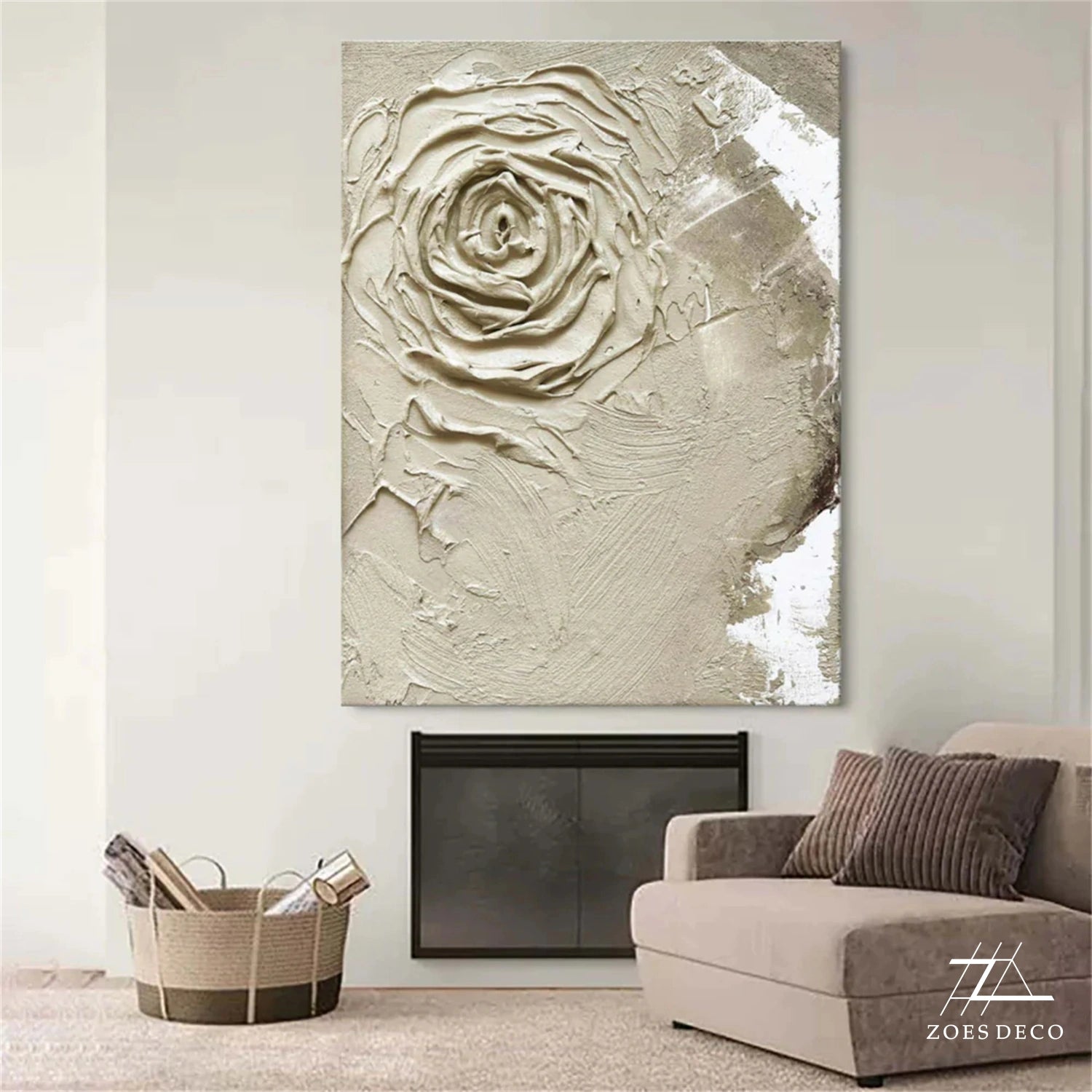 Tree And Flower Painting #TF075