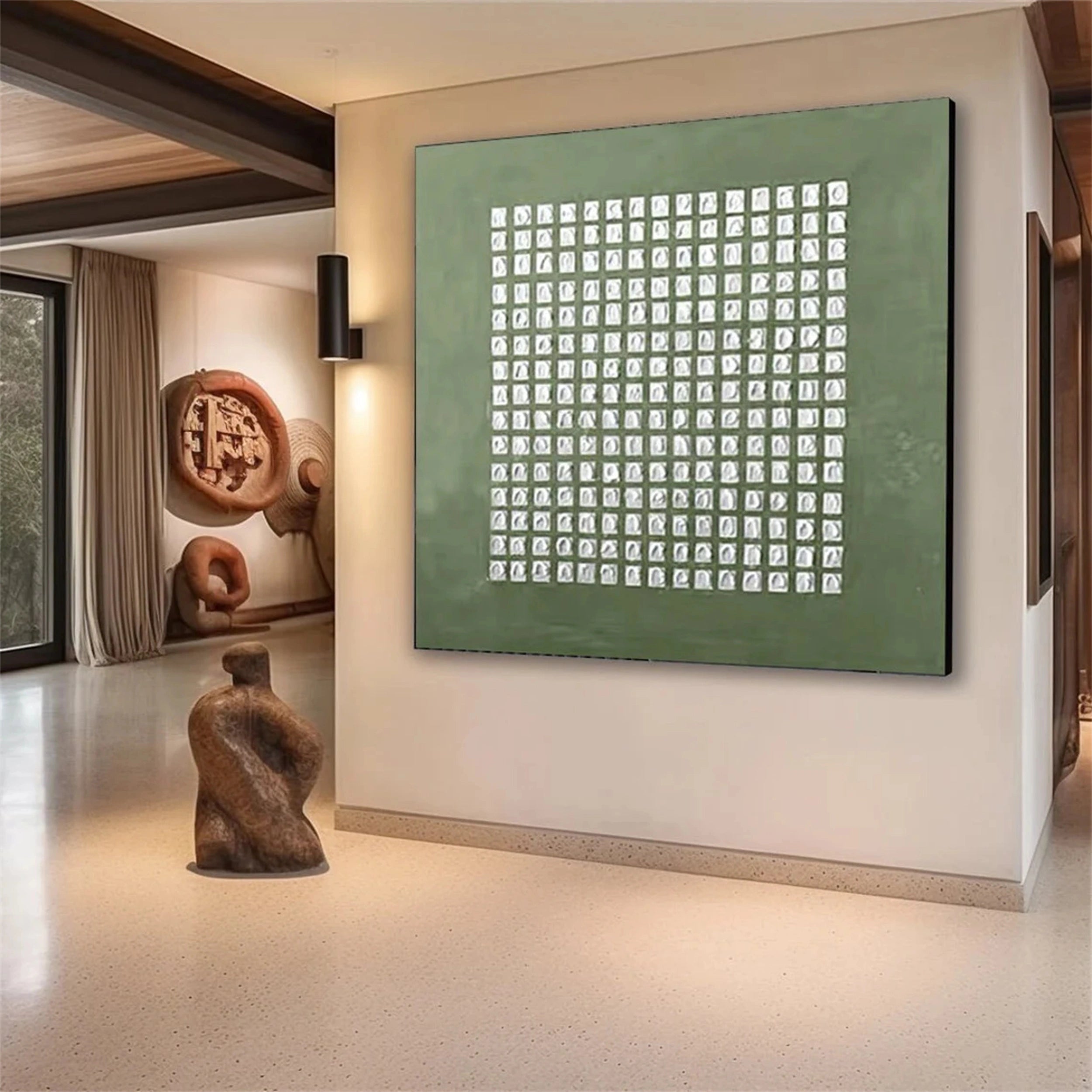 Wabi Sabi Abstract Wall Art #WA138