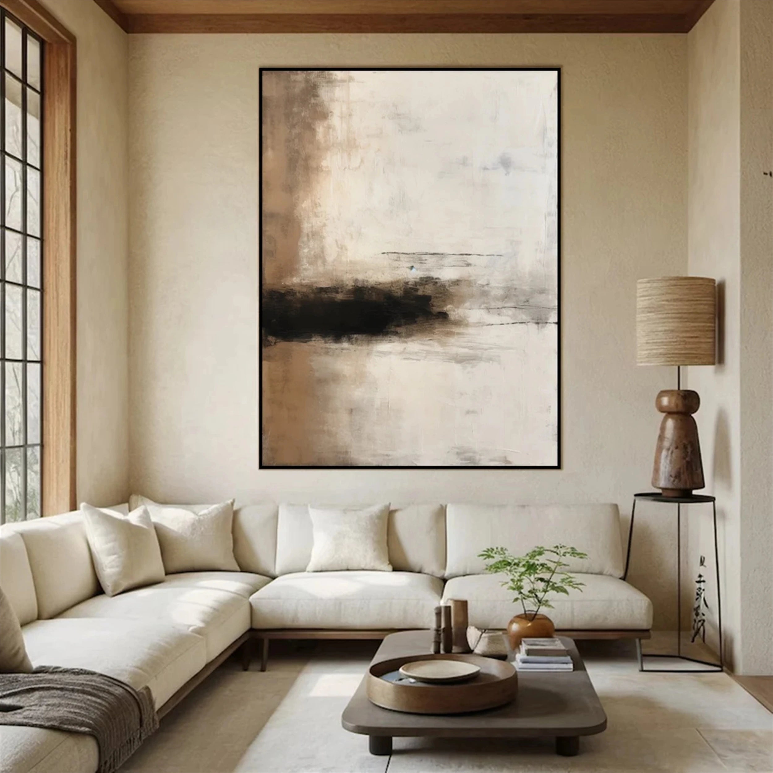 Wabi Sabi Abstract Wall Art #WA137