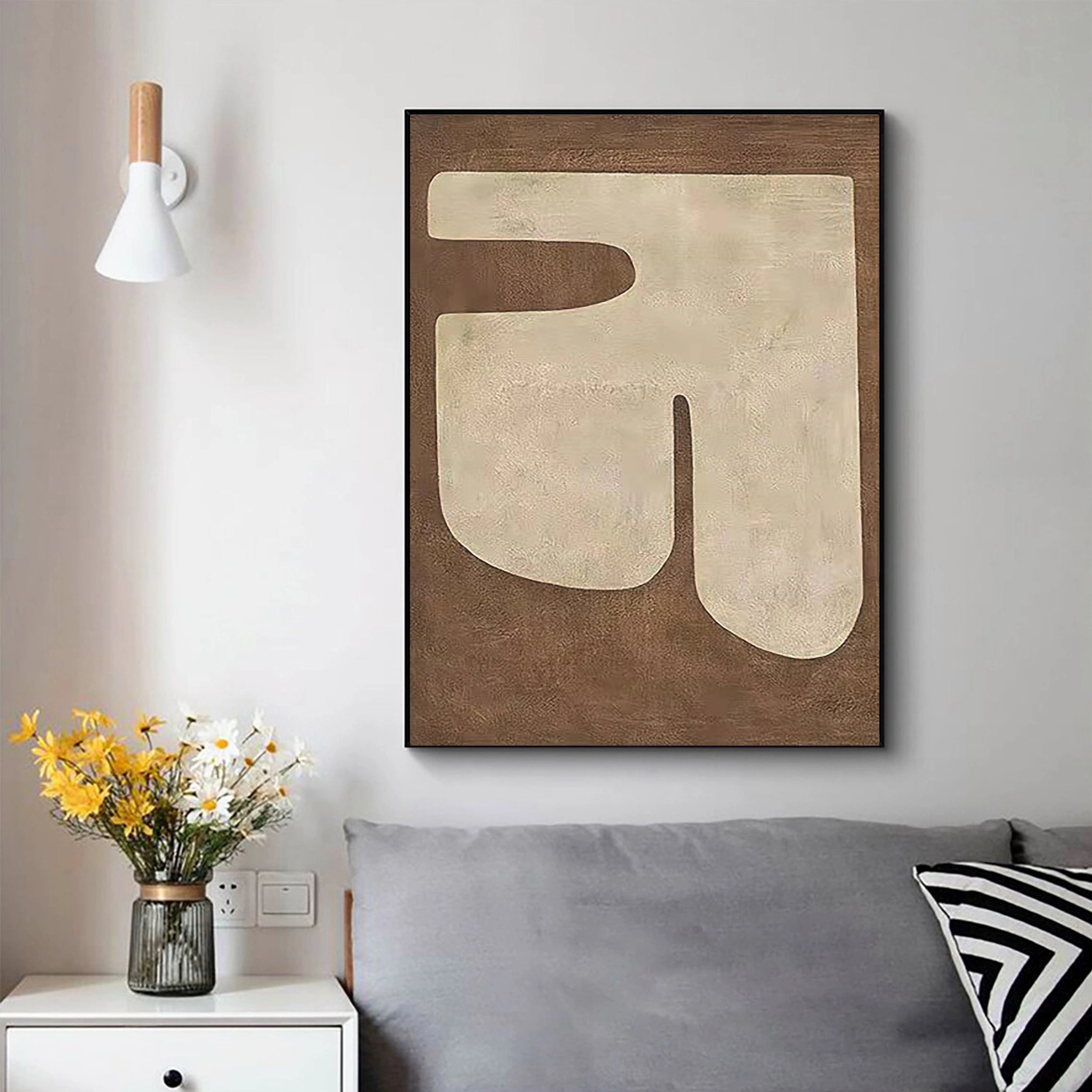 Wabi Sabi Abstract Wall Art #WA060