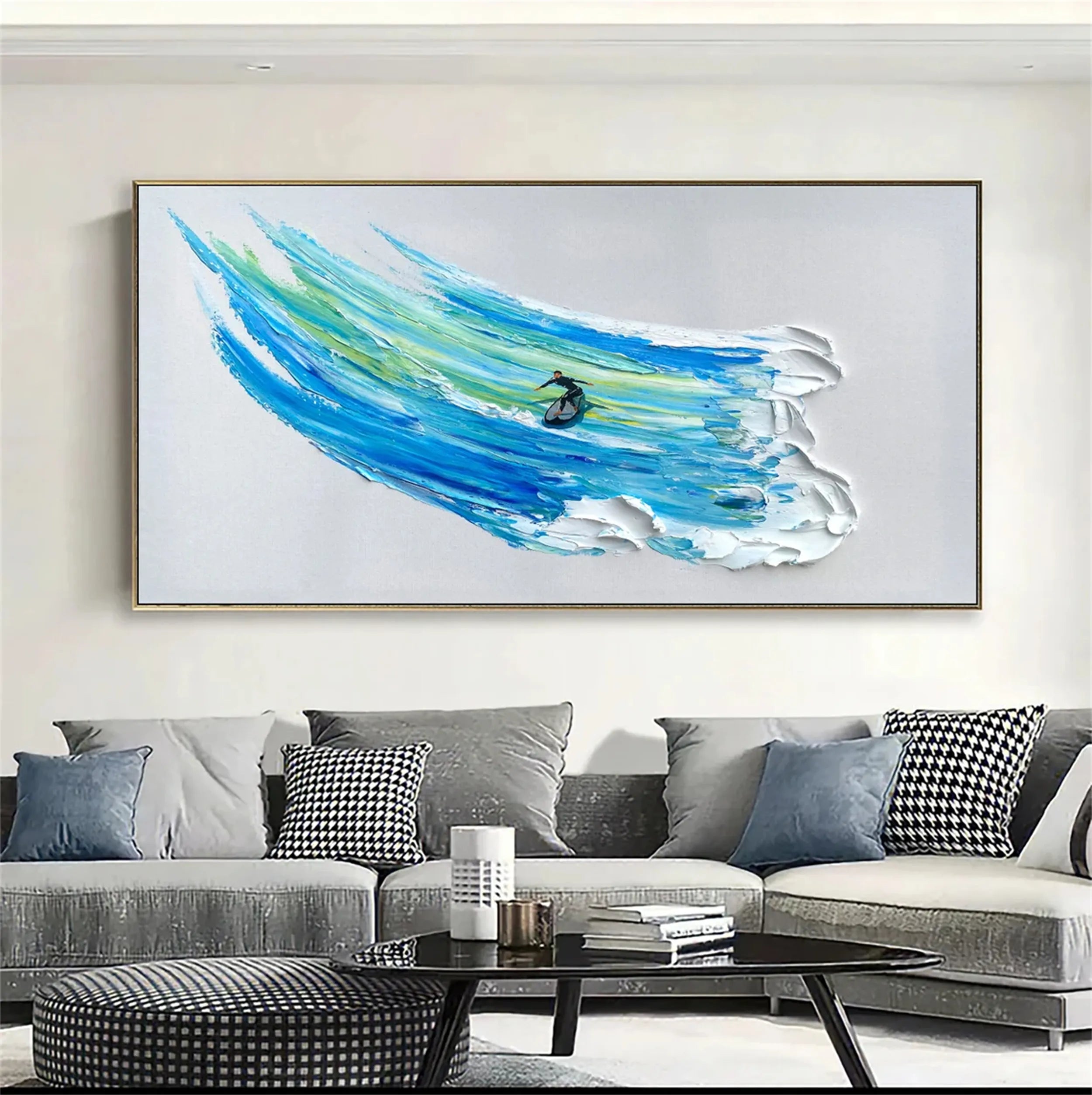 Sky And Ocean Painting #SO111