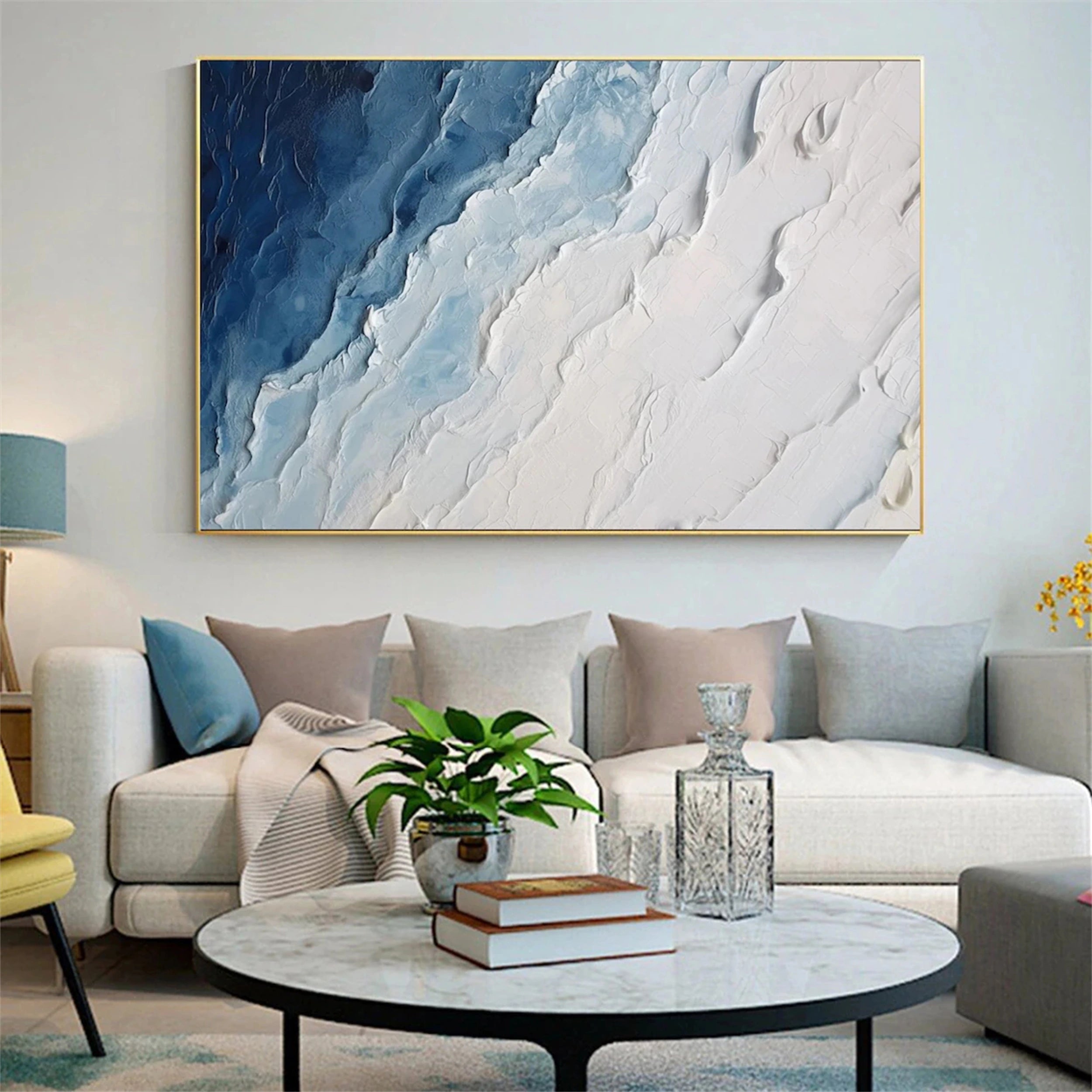 Sky And Ocean Painting #SO037