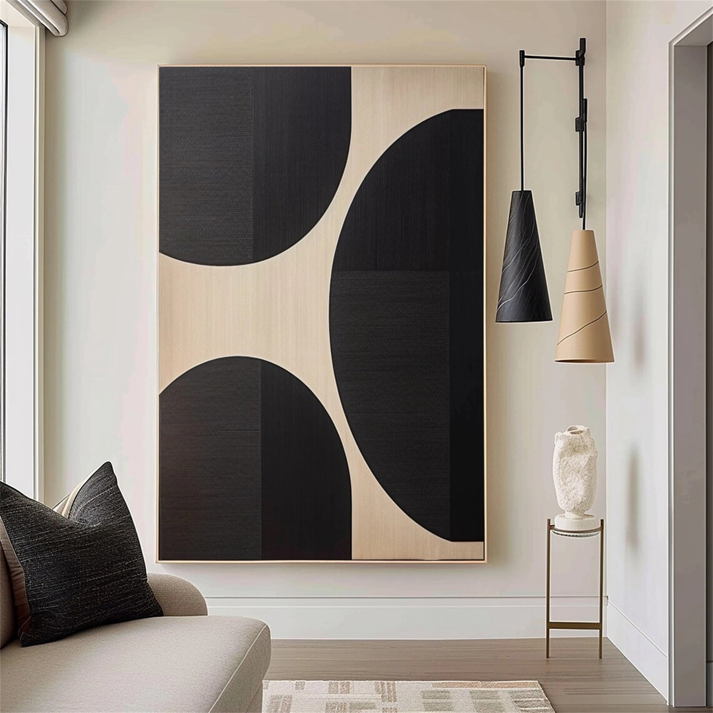 Wabi Sabi Abstract Wall Art #WA126