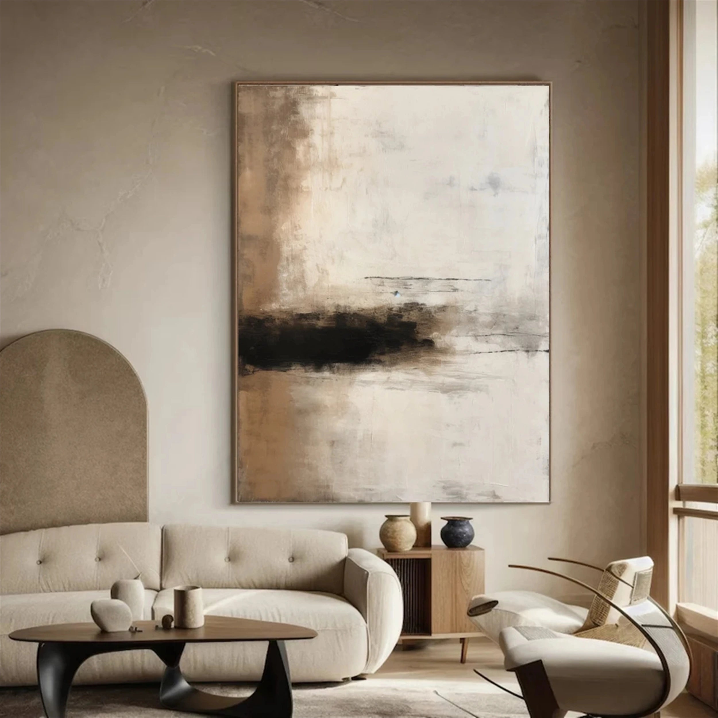 Wabi Sabi Abstract Wall Art #WA137