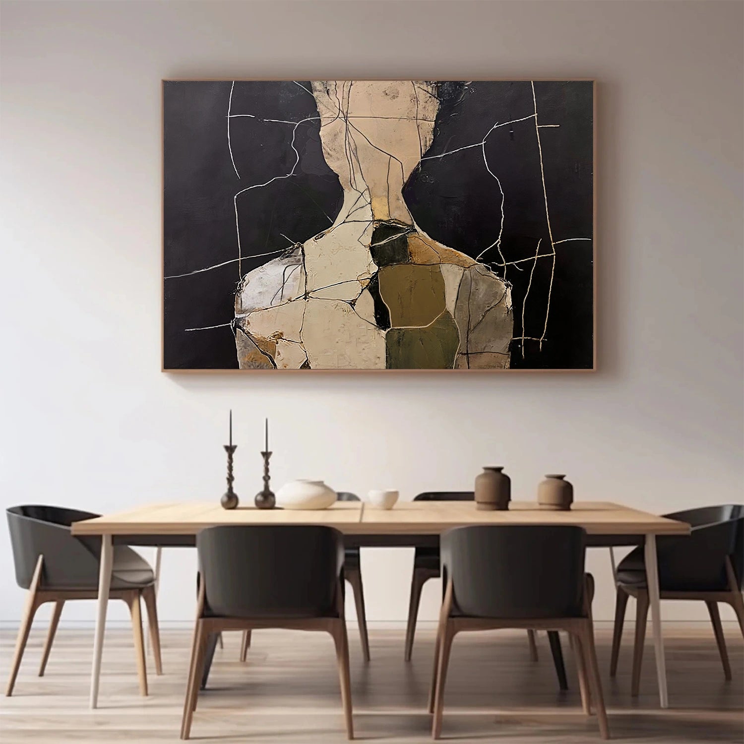Abstract Portrait Wall Art #WP038