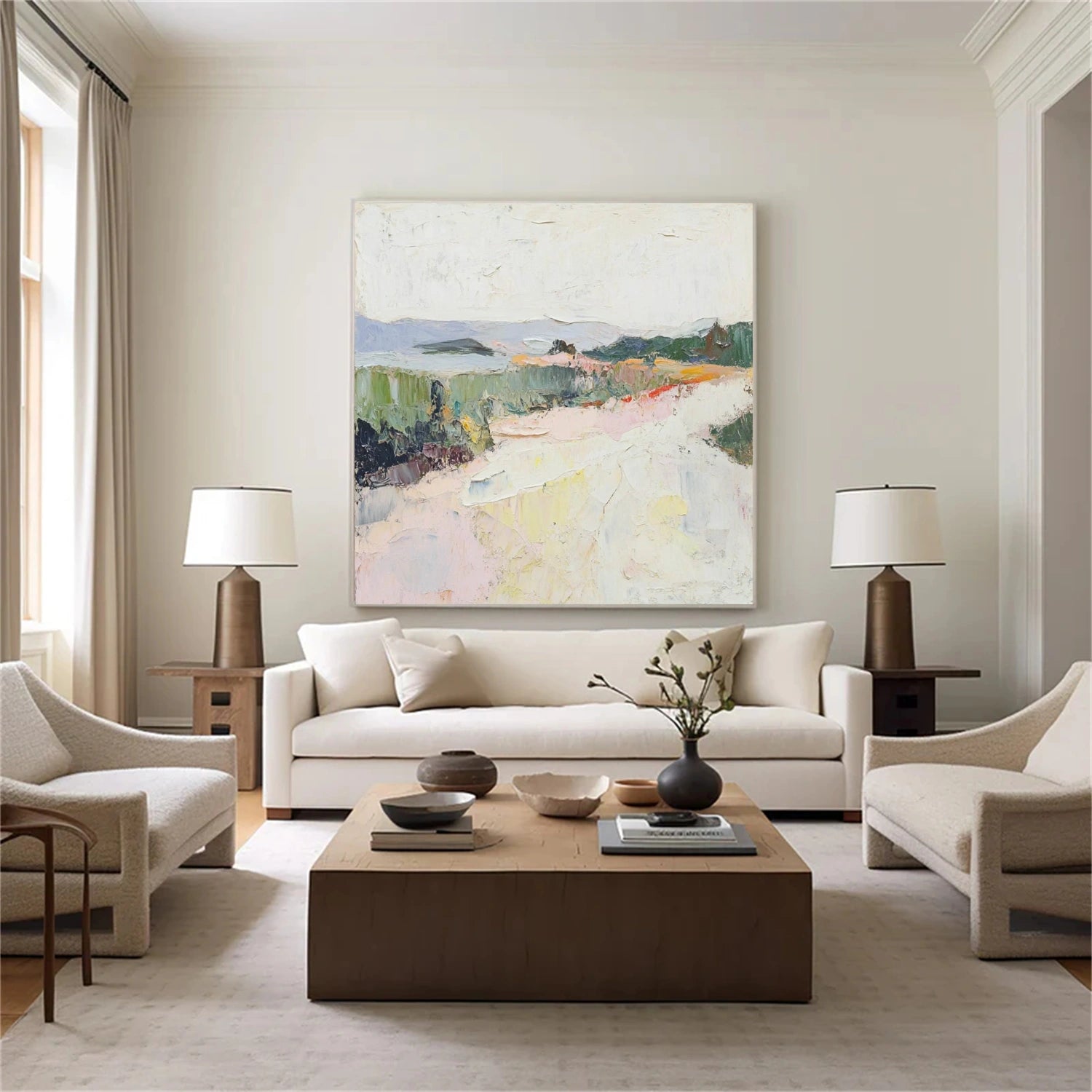 Abstract Textured Wall Art #AW182