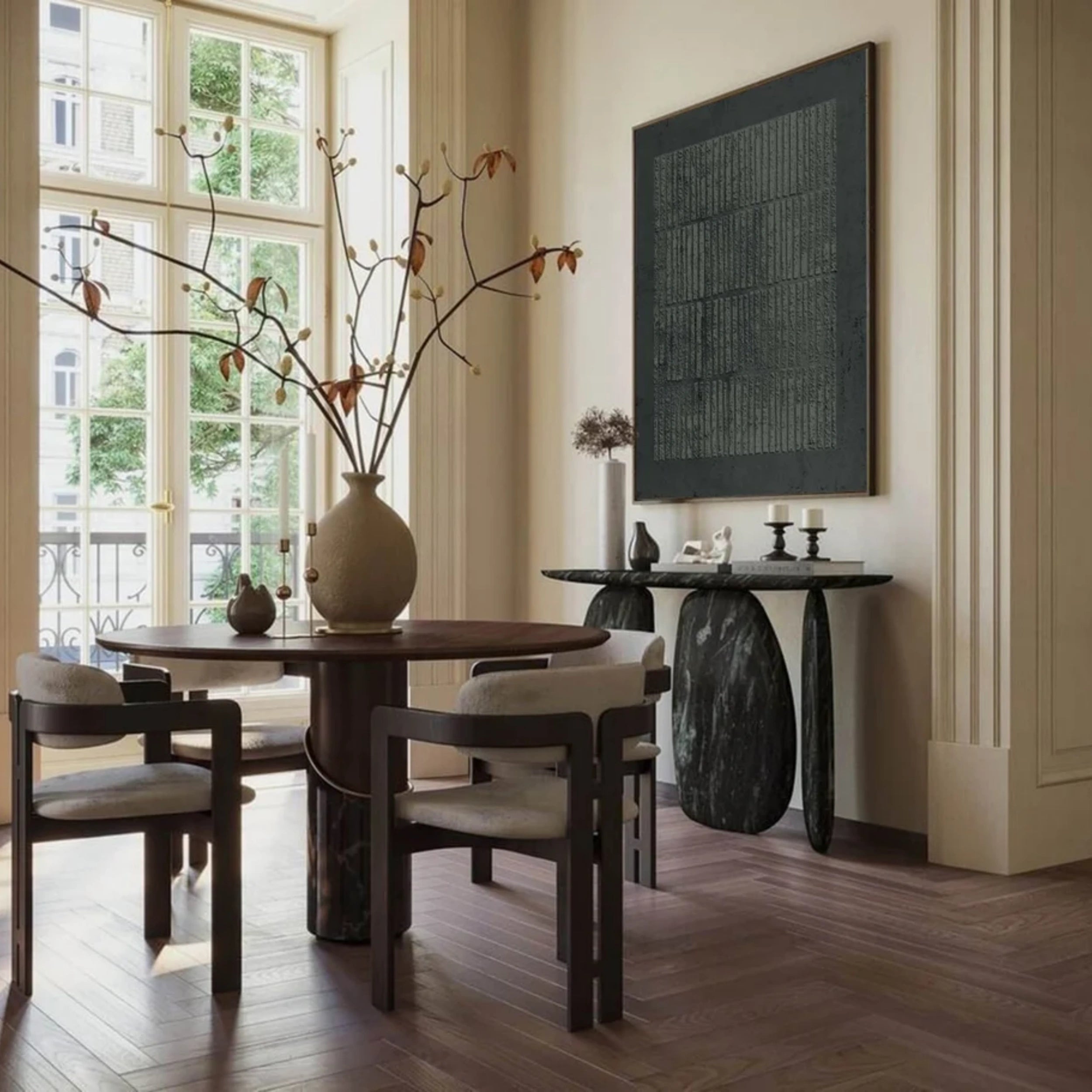 Wabi Sabi Abstract Wall Art #WA109