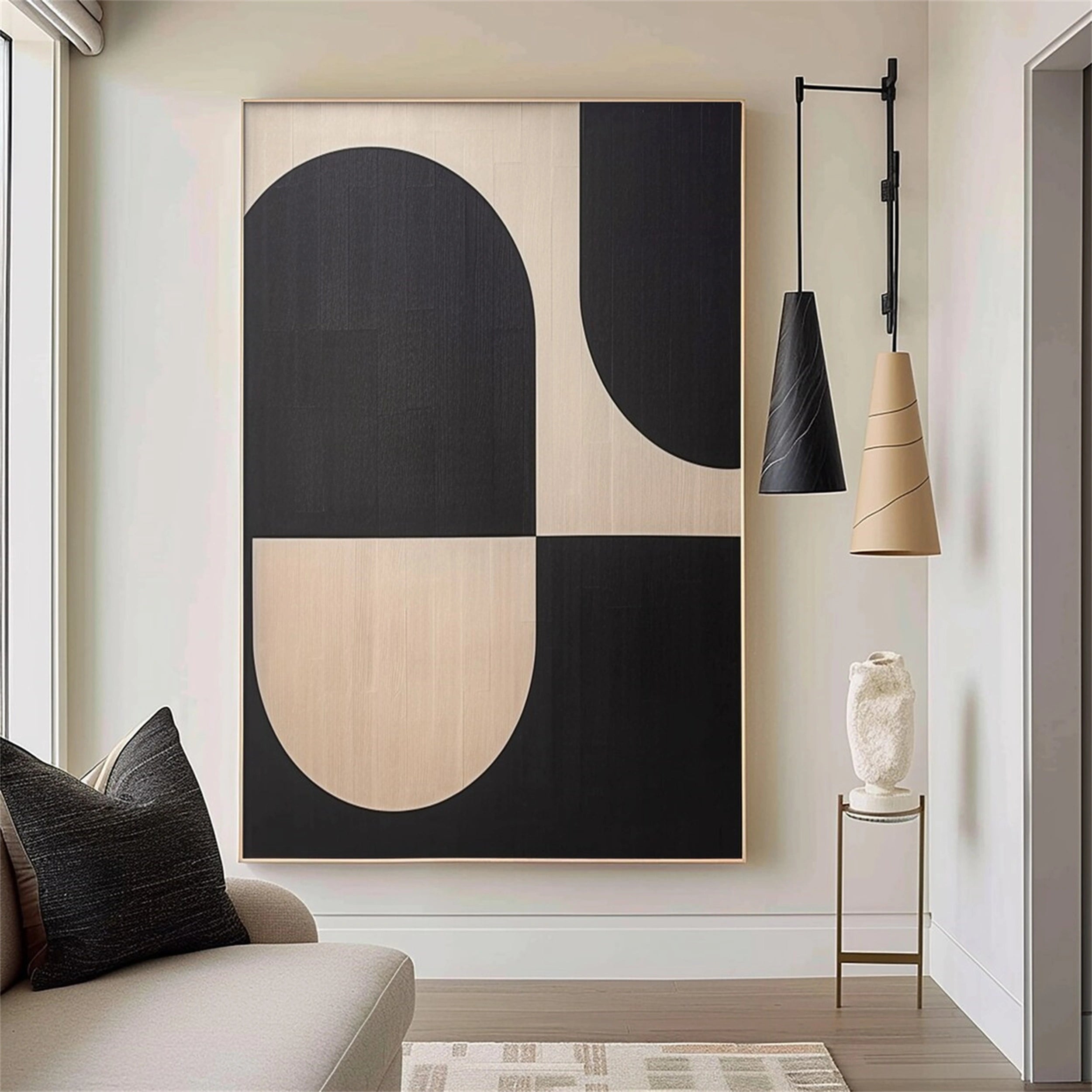 Wabi Sabi Abstract Wall Art #WA125