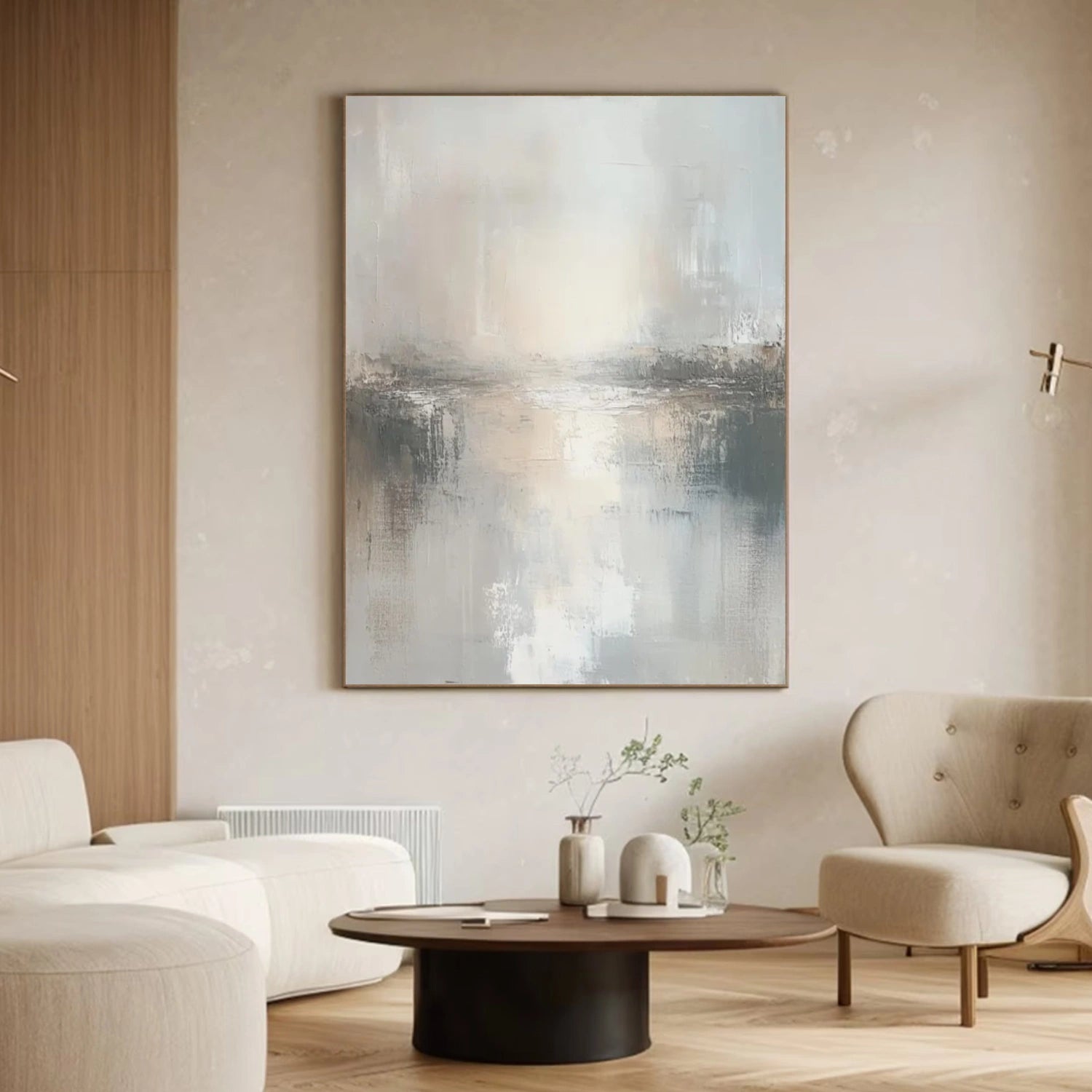 Wabi Sabi Abstract Canvas Art #WA216