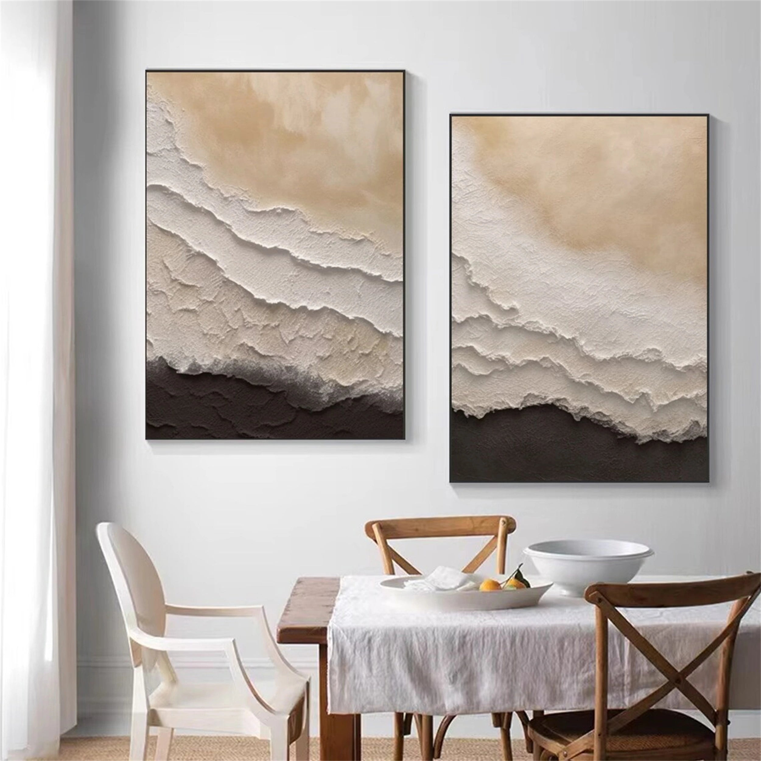 Sky And Ocean Painting Set of 2 #SO021