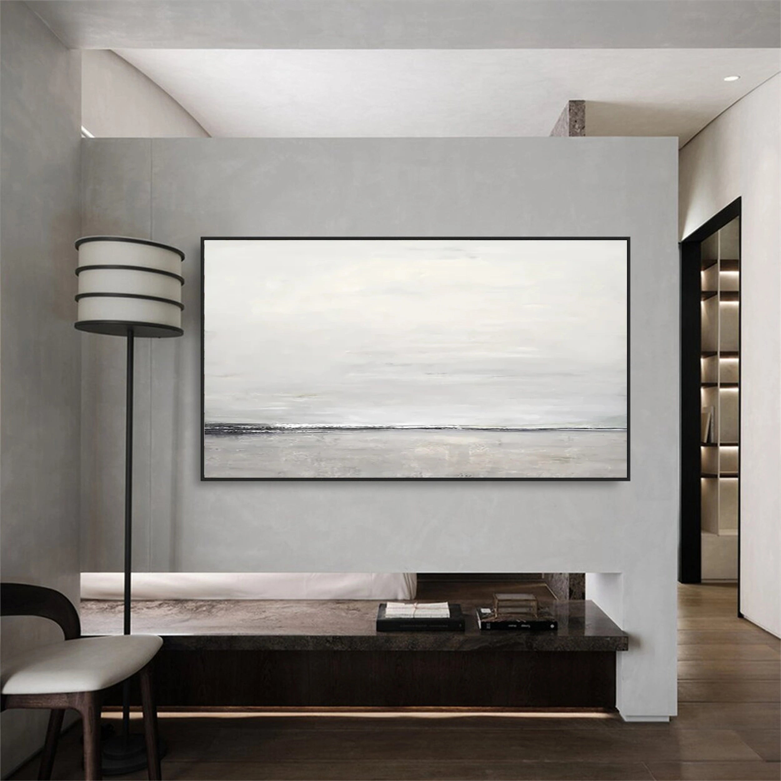 Sky And Ocean Painting #SO076