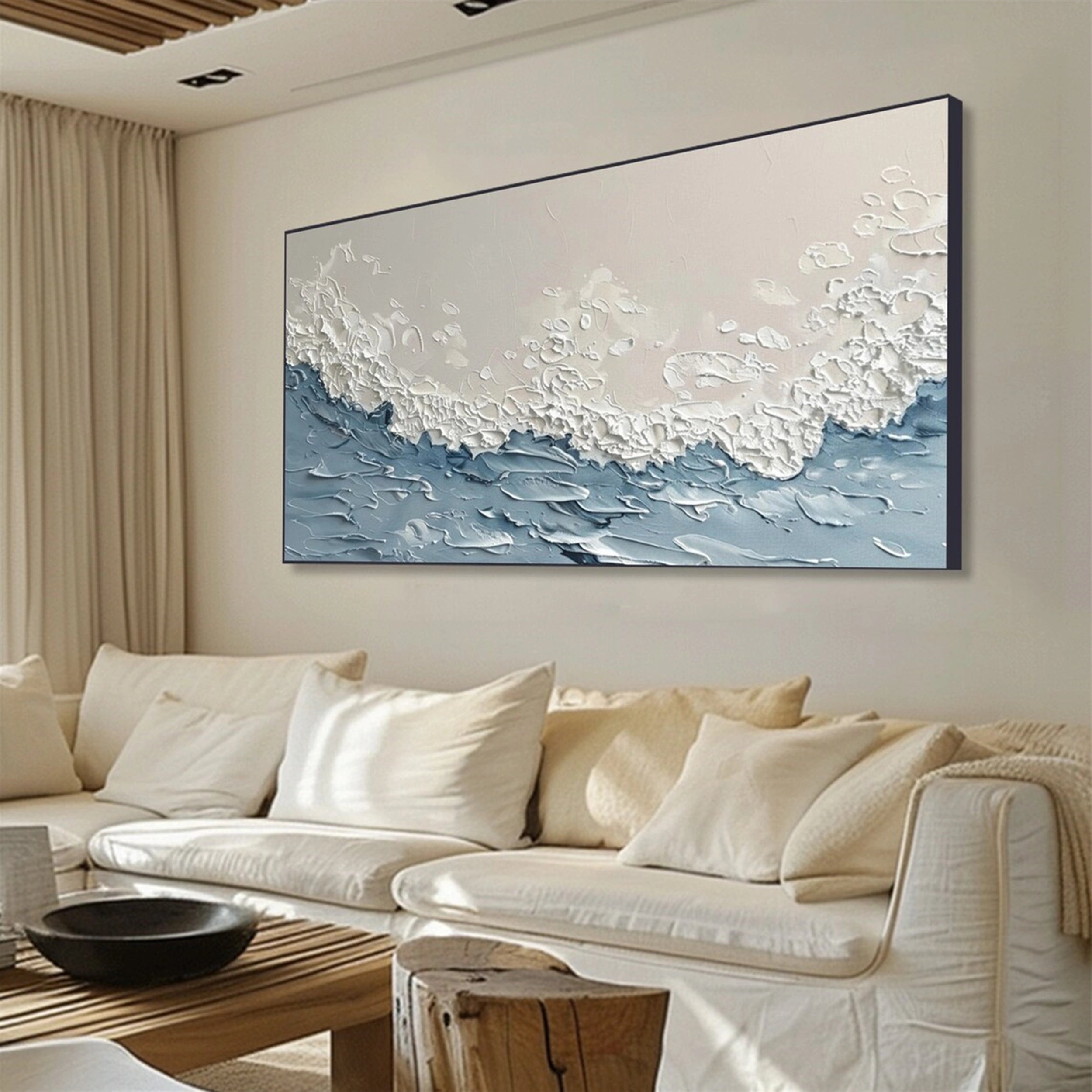 Sky And Ocean Painting #SO028