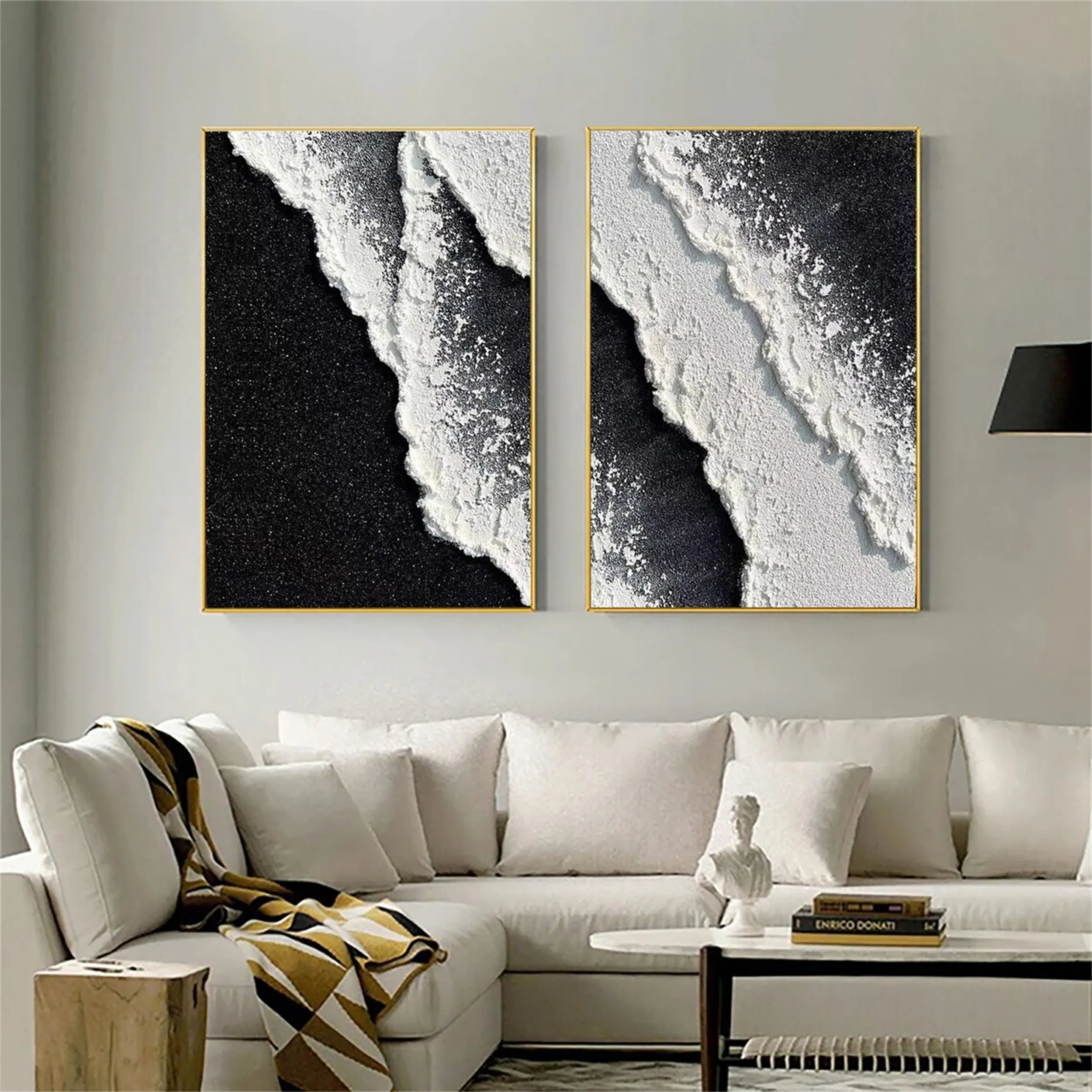 Sky And Ocean Painting Set of 2 #SO080