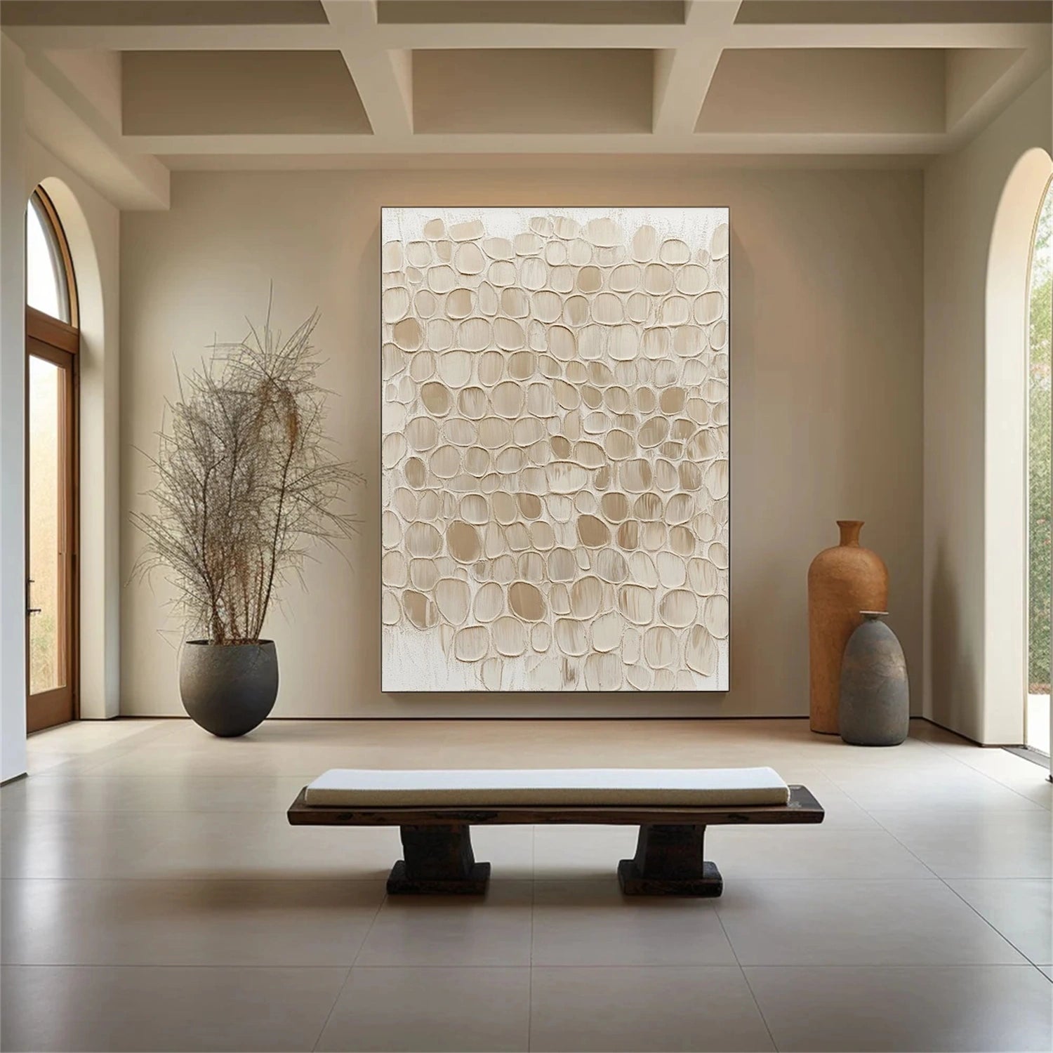 Abstract Textured Wall Art #AW233