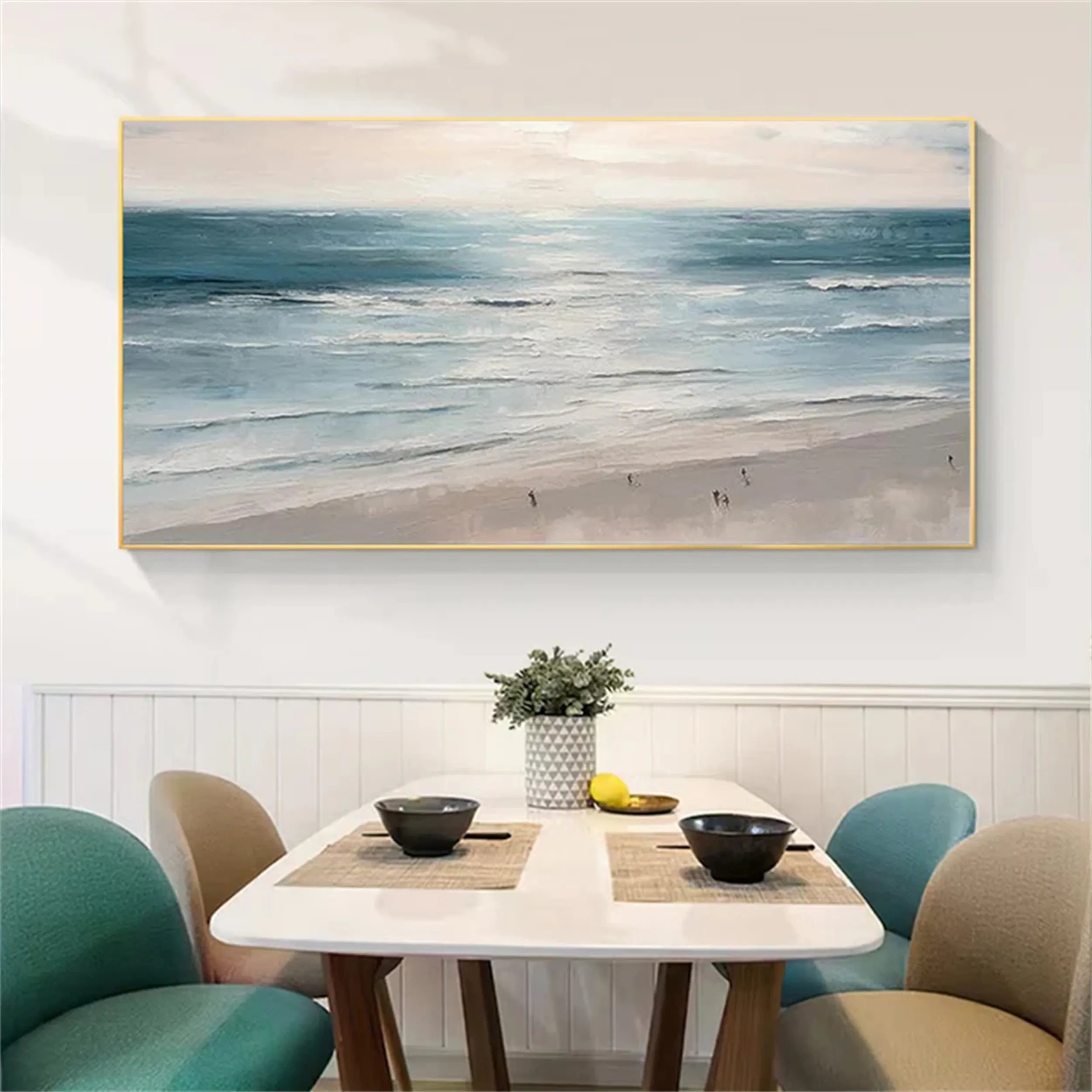 Sky And Ocean Painting #SO088