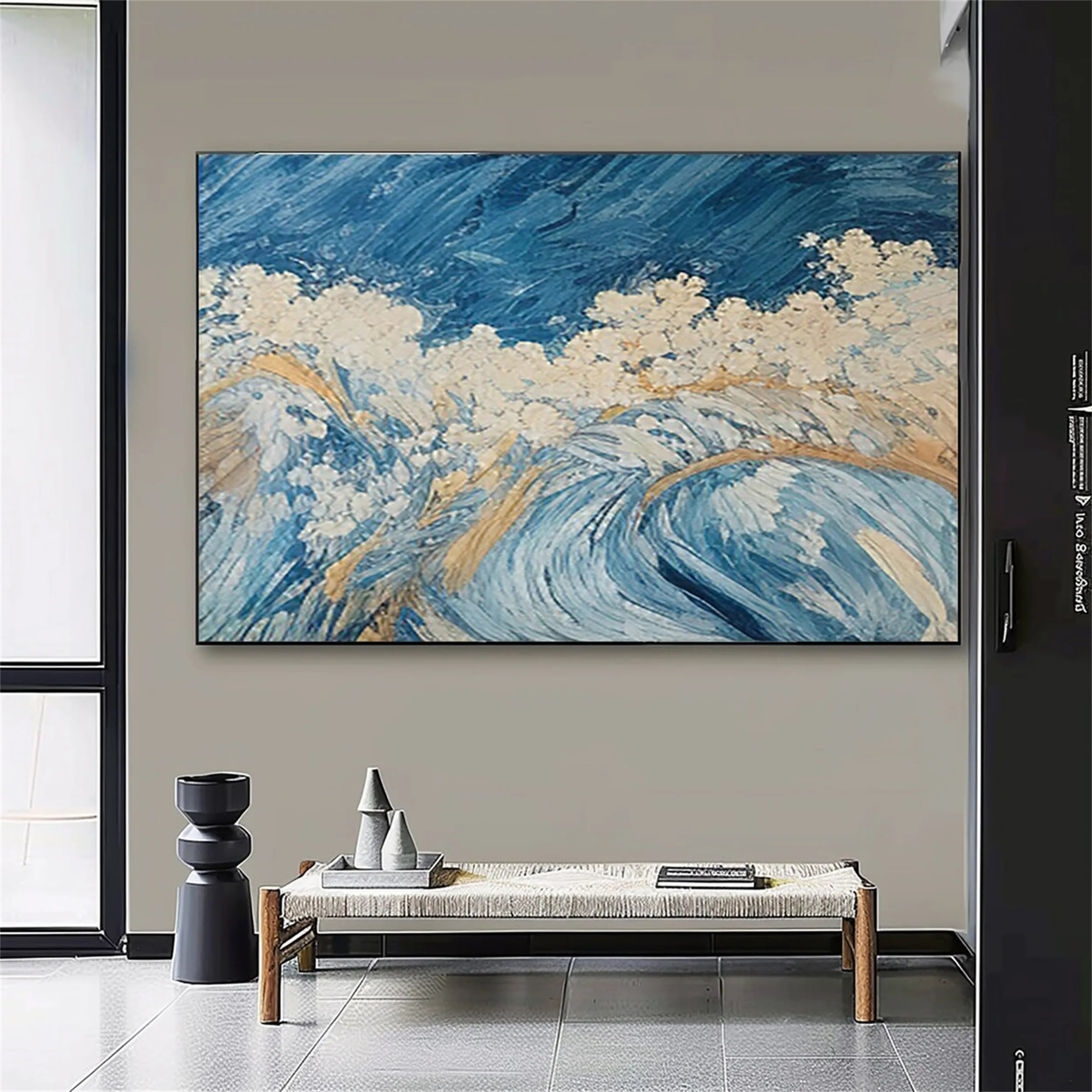 Sky And Ocean Painting #SO097