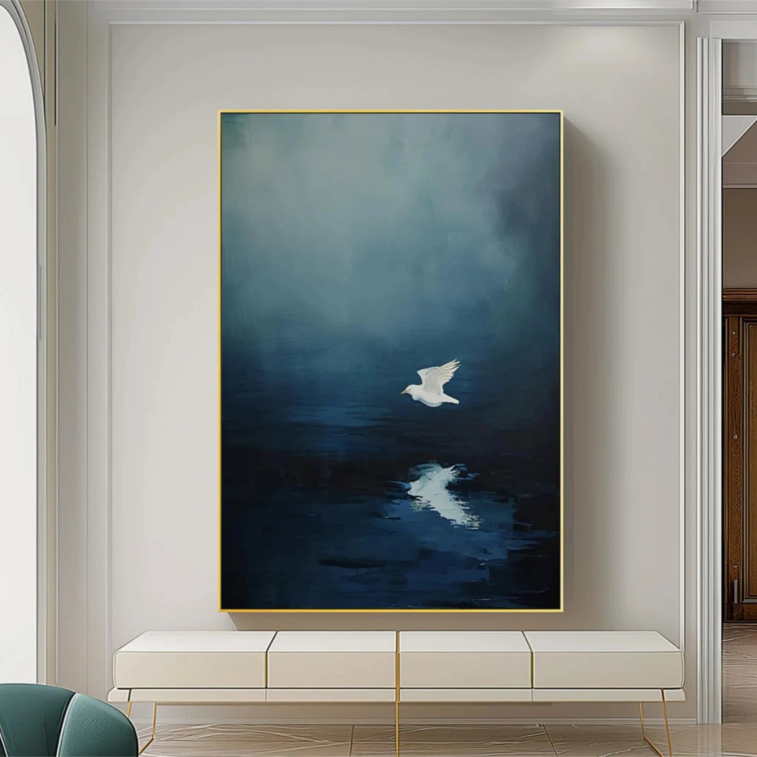 Sky and Ocean painting #SO033