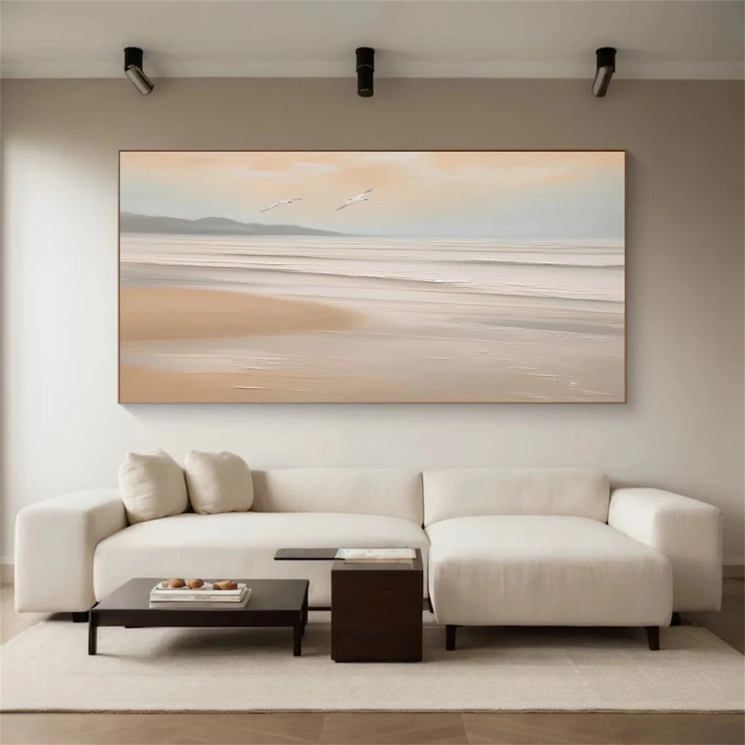 Sky And Ocean Painting #SO046