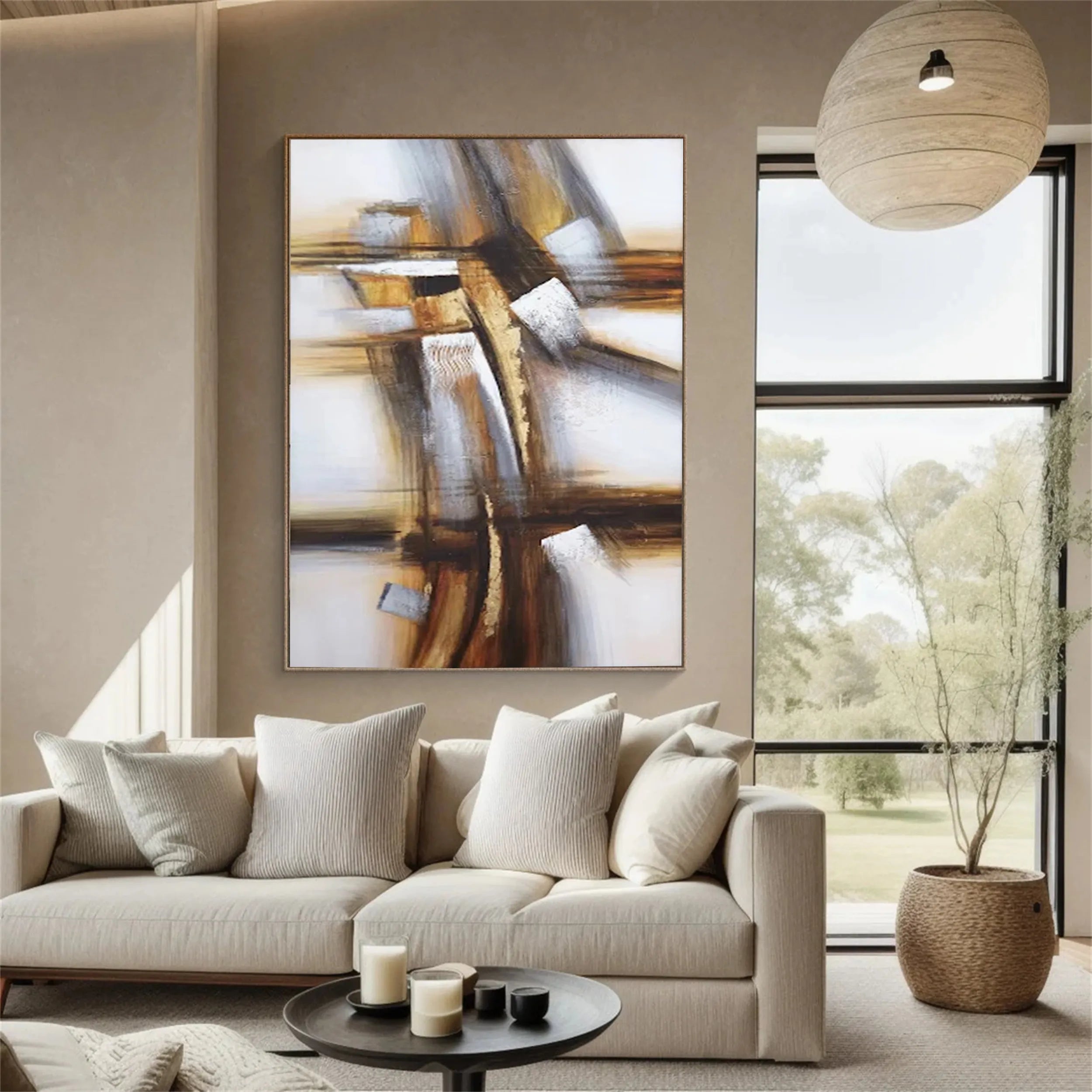 Abstract Texture Wall Art #AW005