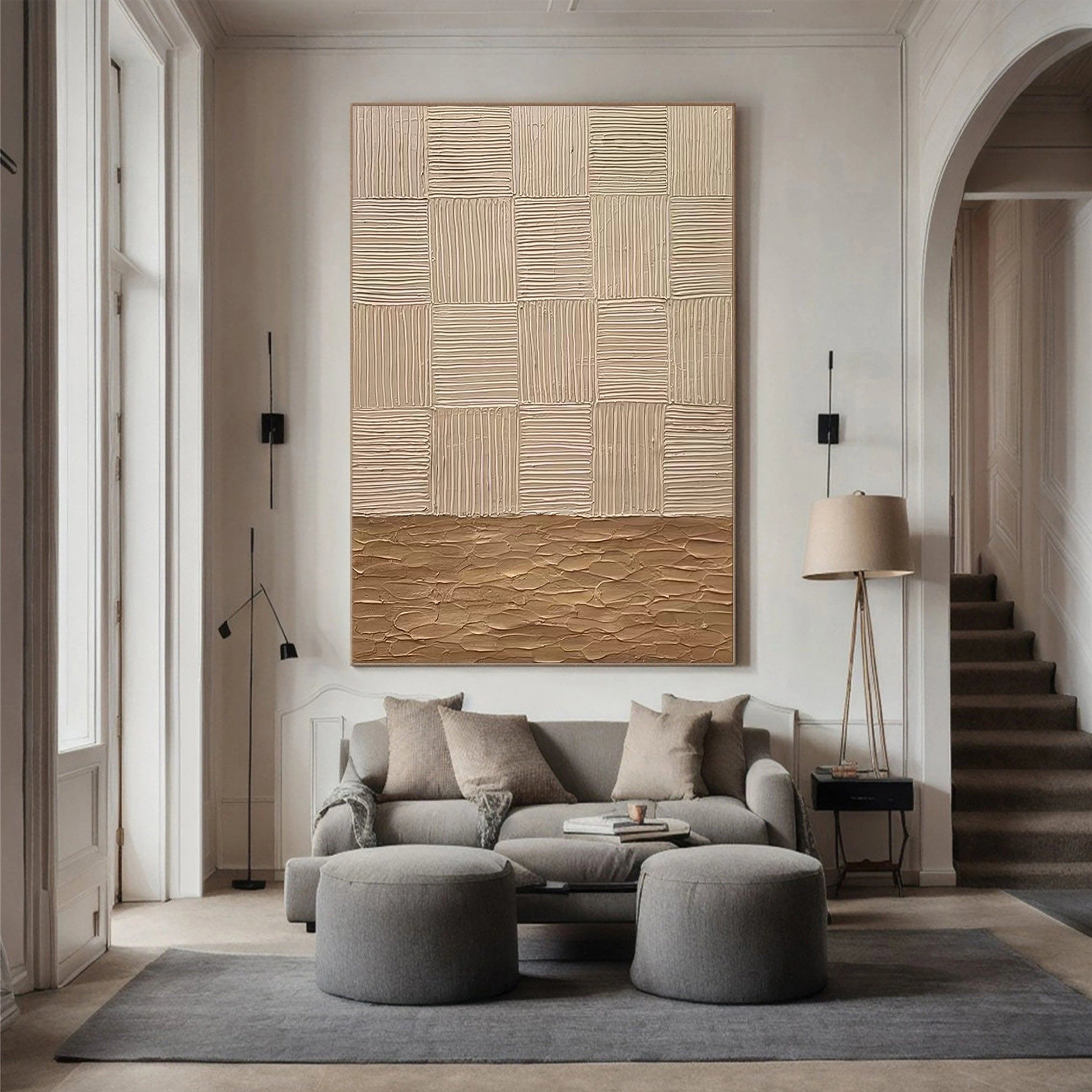 Wabi Sabi Abstract Wall Art #WA083