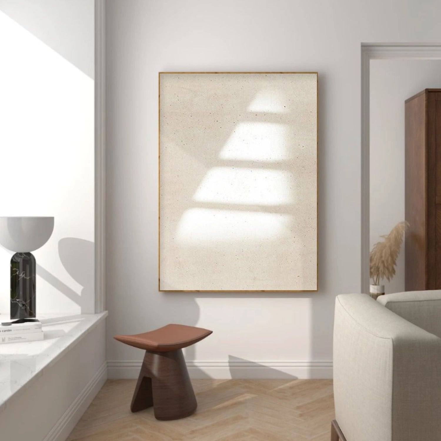 White Minimalist Wall Art #WT251