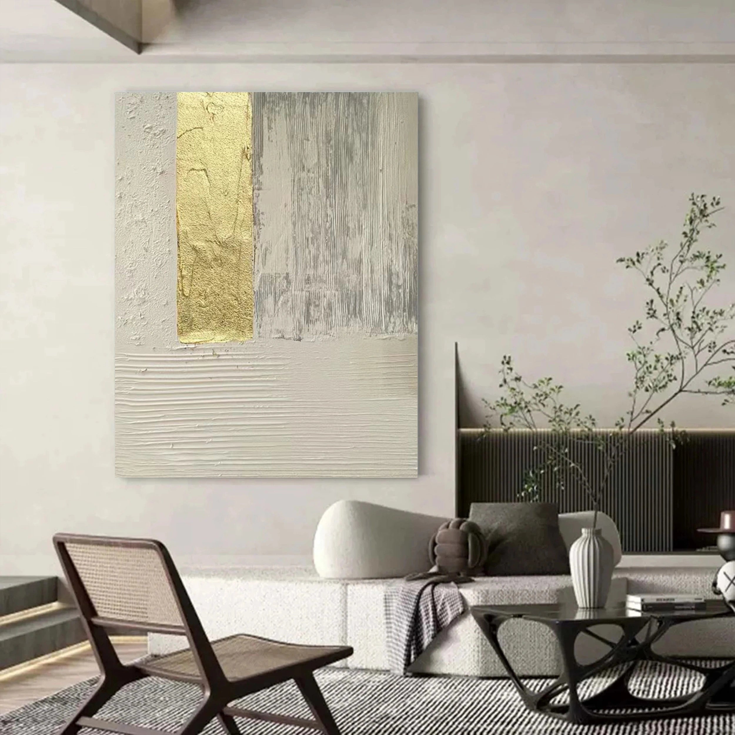 Wabi Sabi Abstract Wall Art #WA072