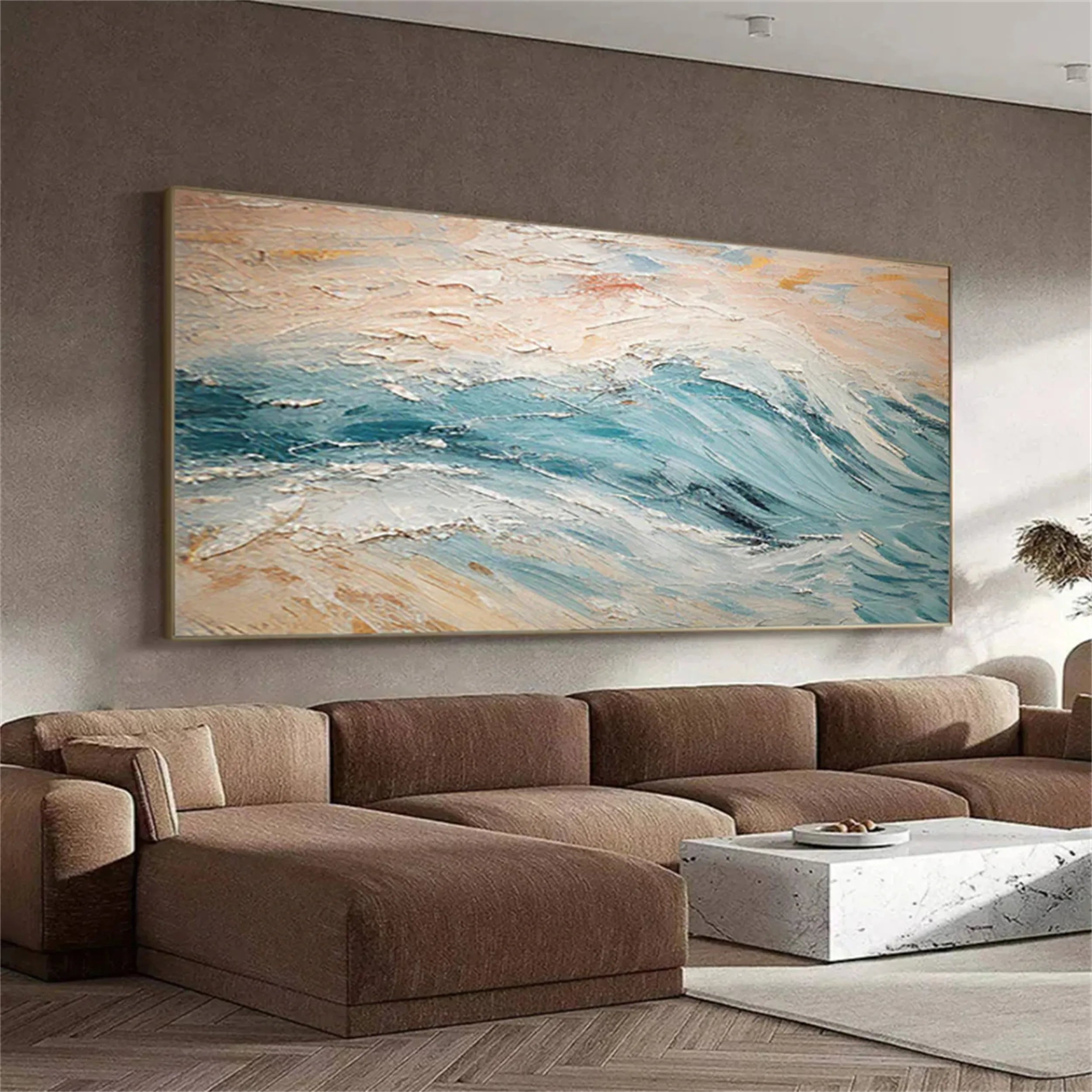 Sky And Ocean Painting #SO094