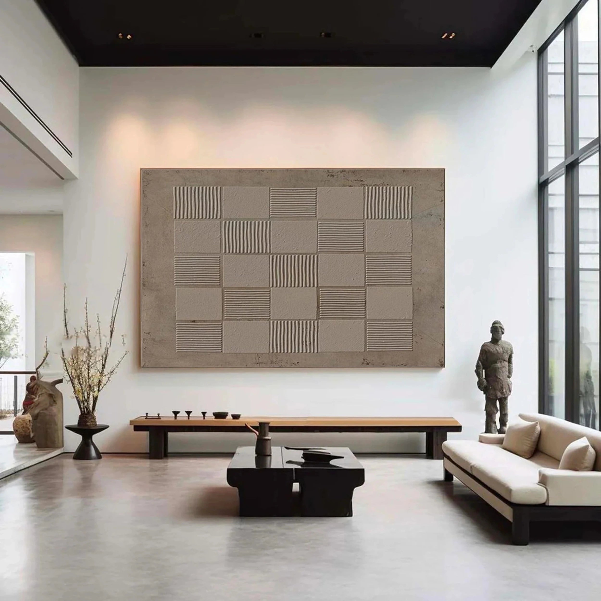 Wabi Sabi Abstract Wall Art #WA115