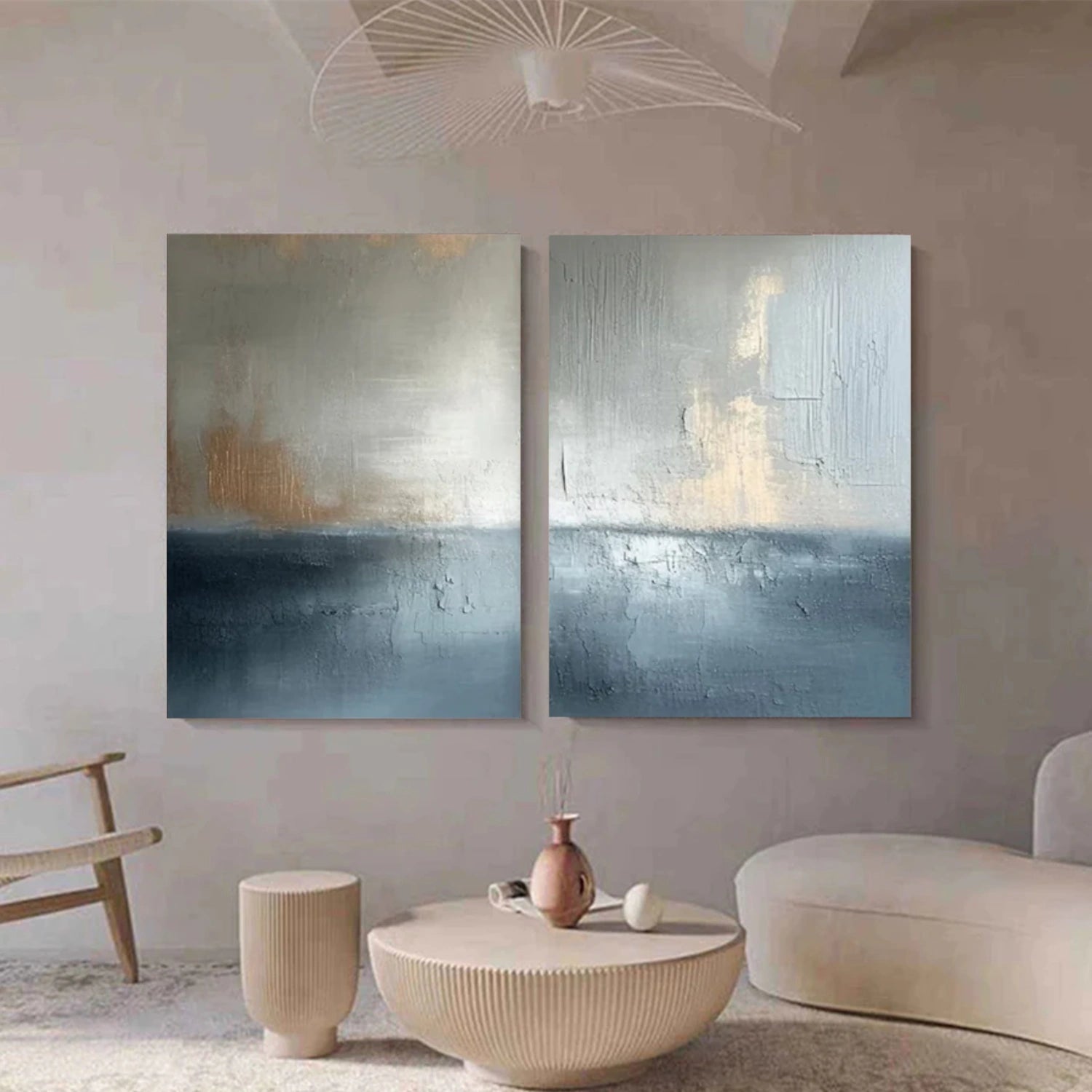 Abstract Wall Art Set of 2 #AW104