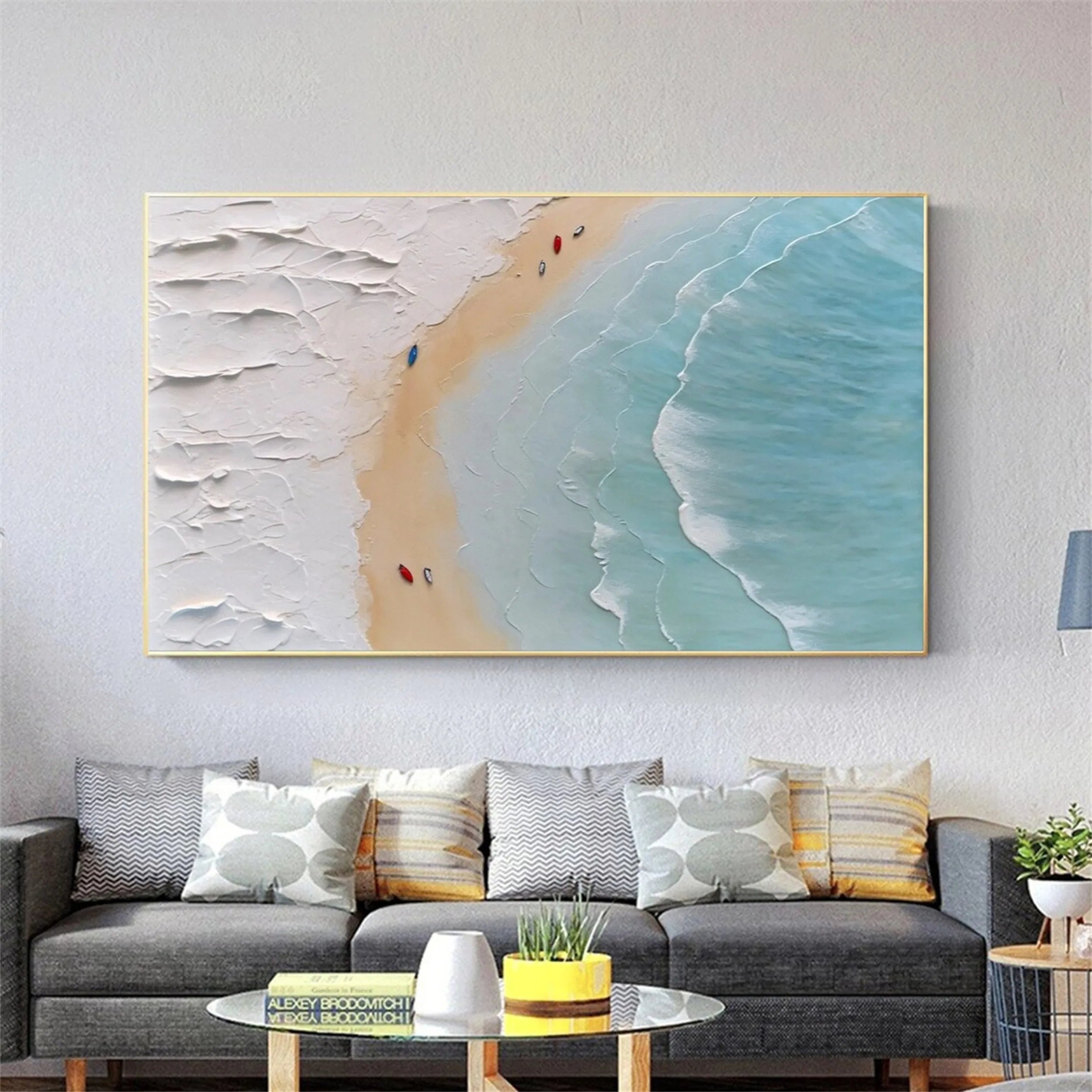 Sky And Ocean Painting #SO116