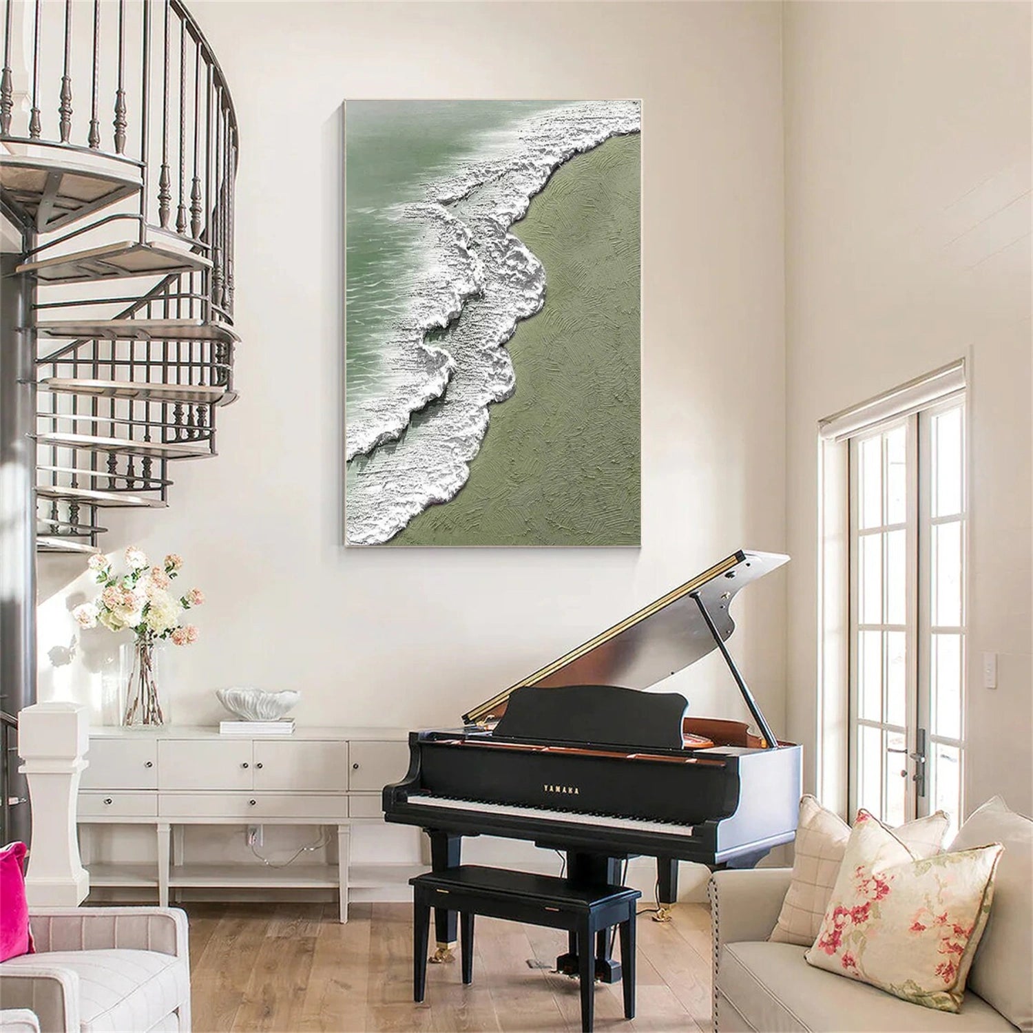 Sky and Ocean Painting #SO195