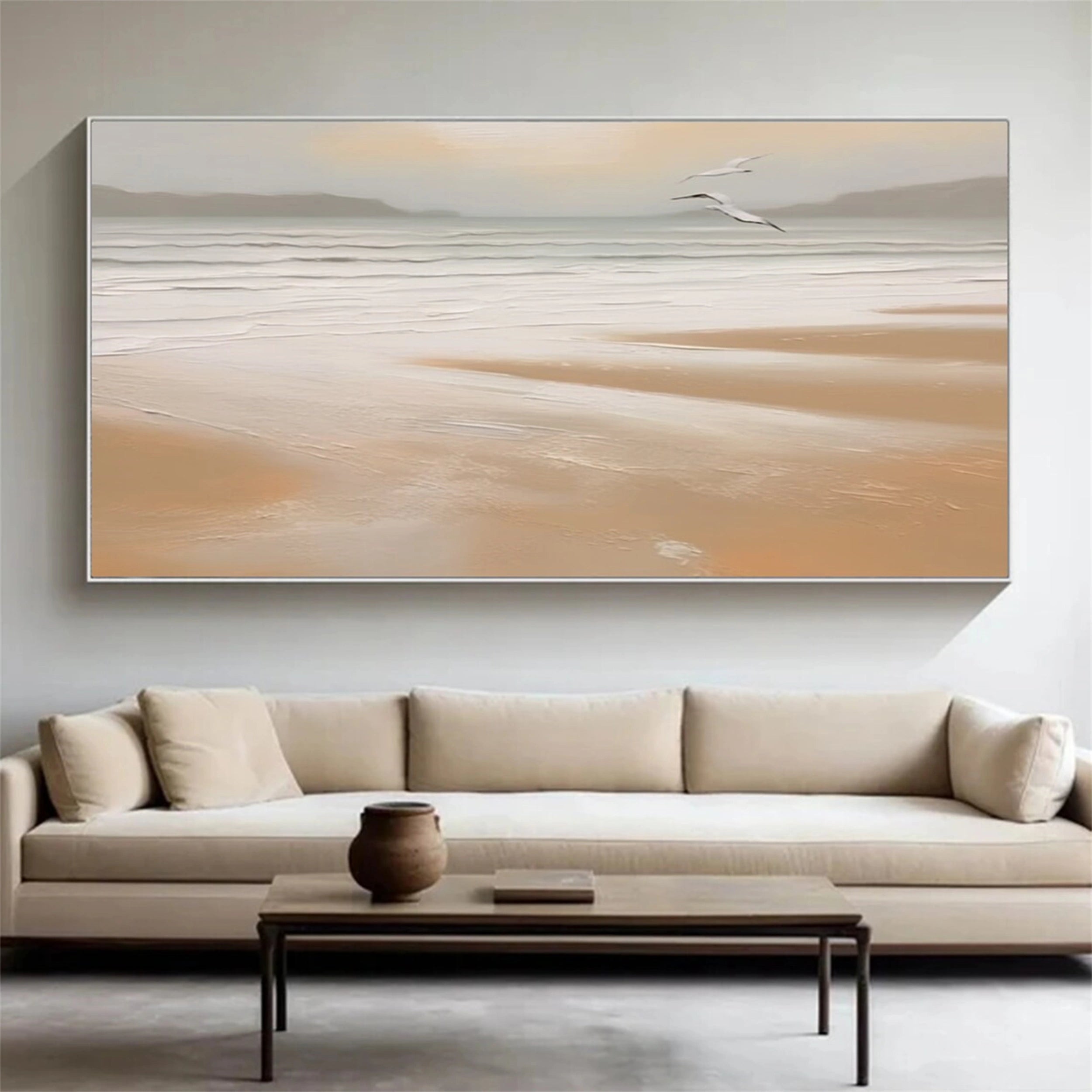 Sky And Ocean Painting #SO043