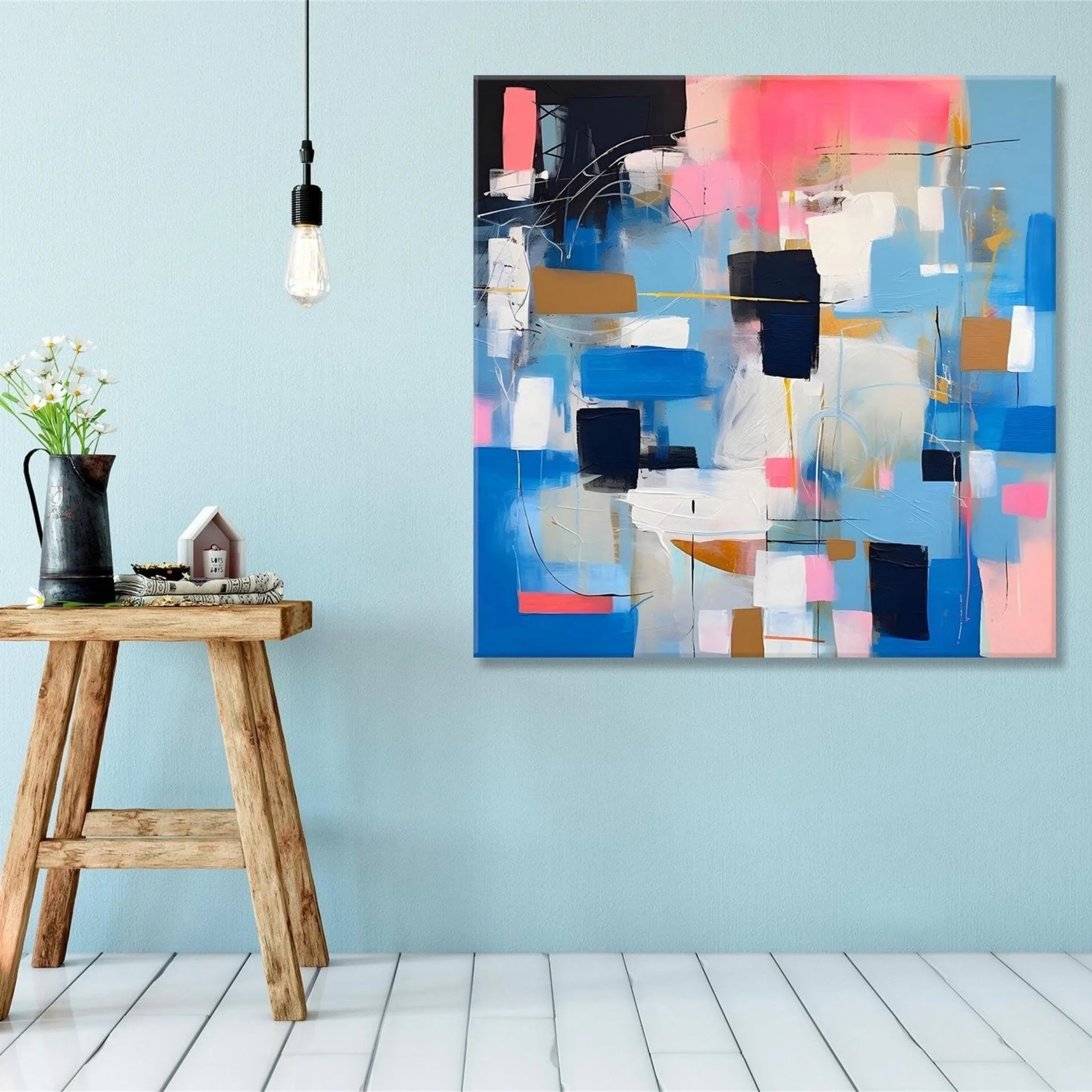 Abstract Texture Wall Art #AW011