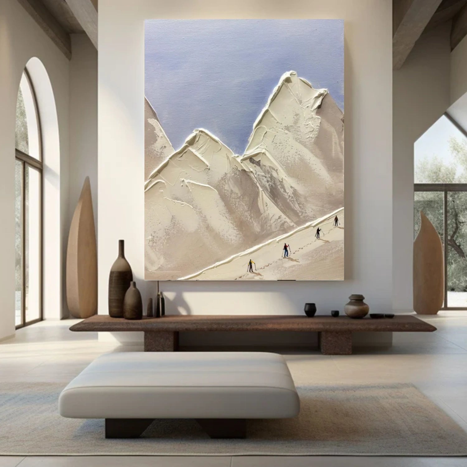 Climbing Sport Textured Wall Art #BA020