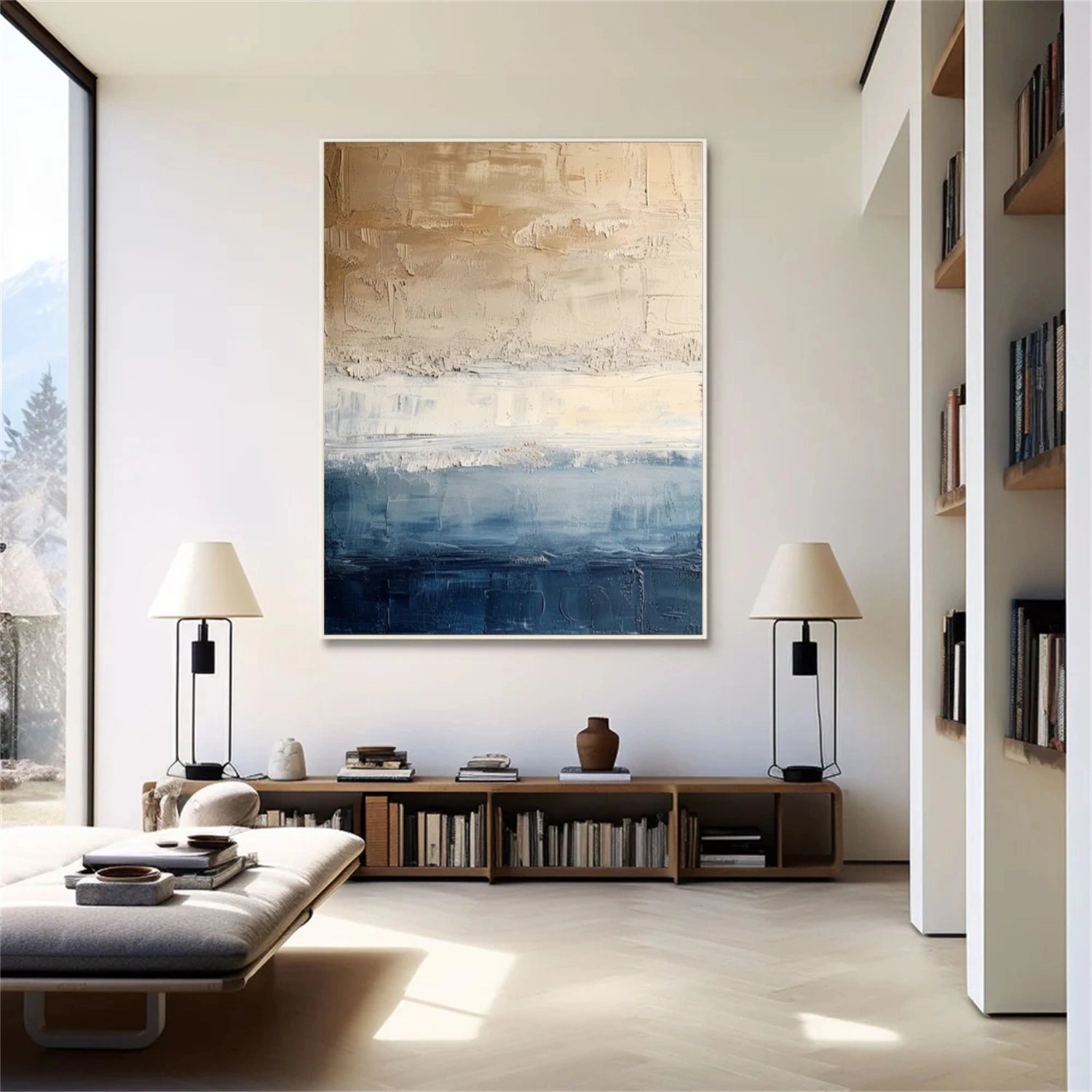 Abstract Textured Wall Art #AW169