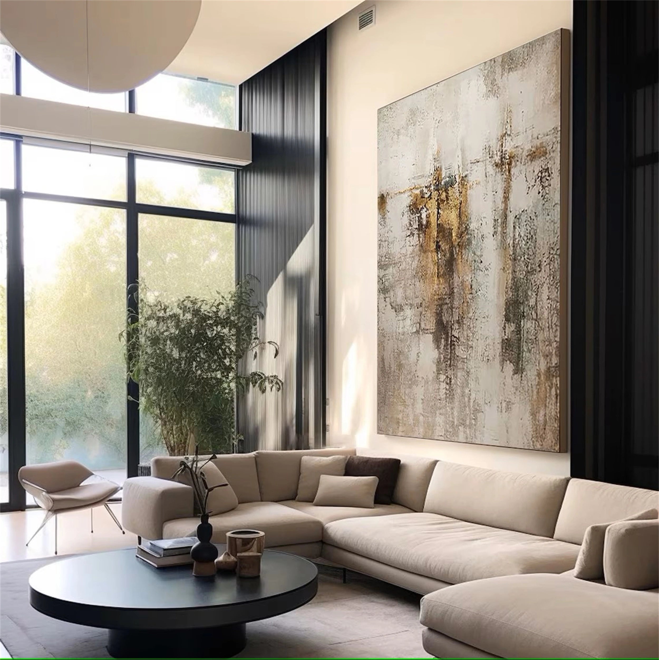 Wabi Sabi Abstract Wall Art #WA118