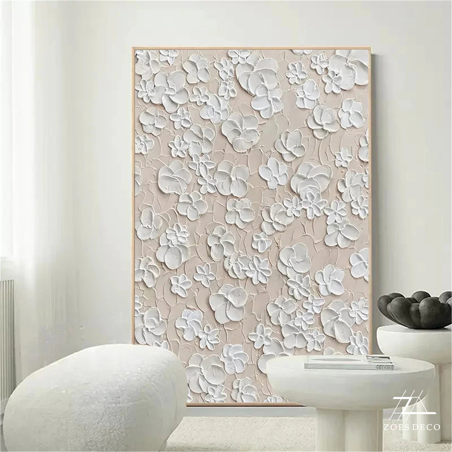 Tree And Flower Painting #TF074