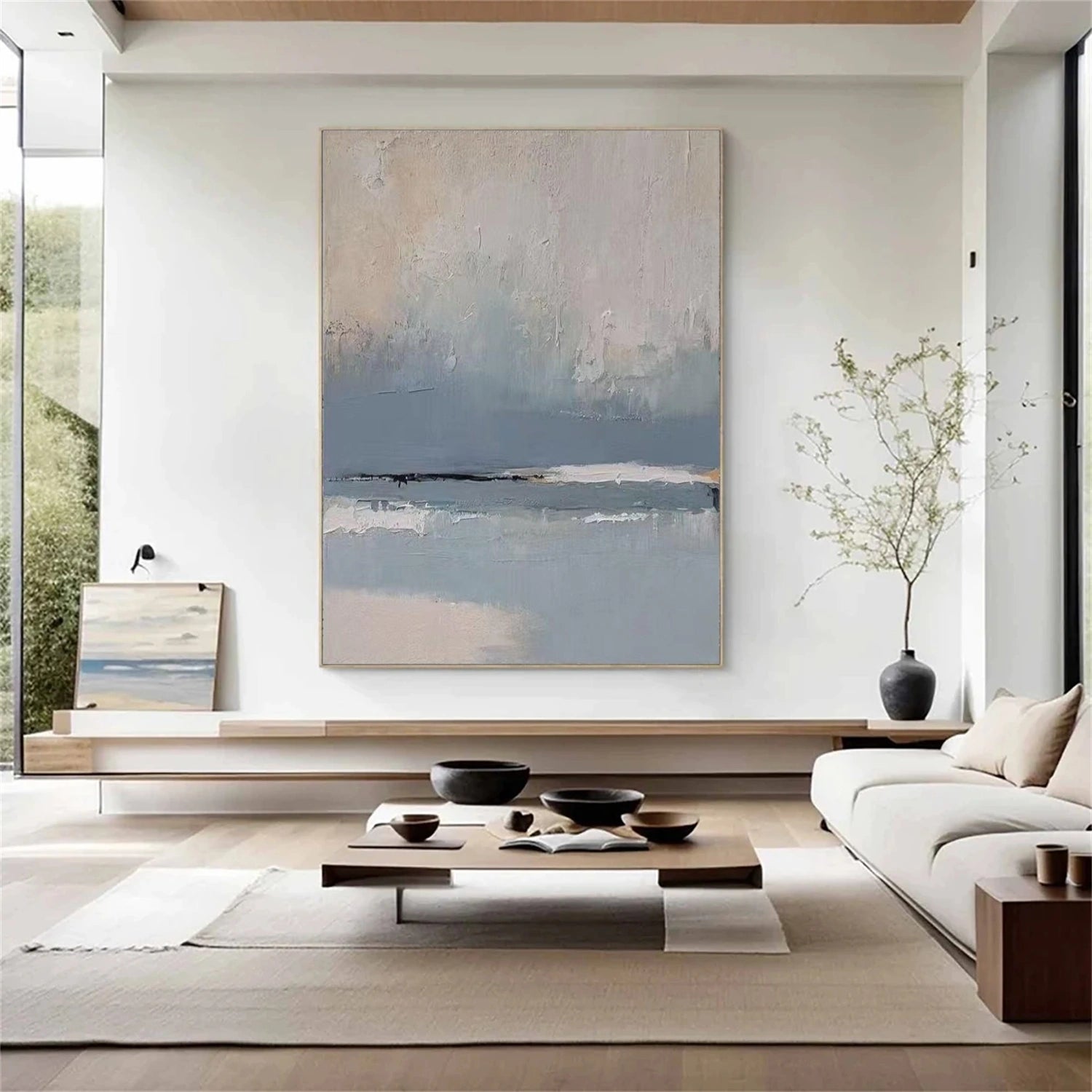 Abstract Textured Wall Art #AW186