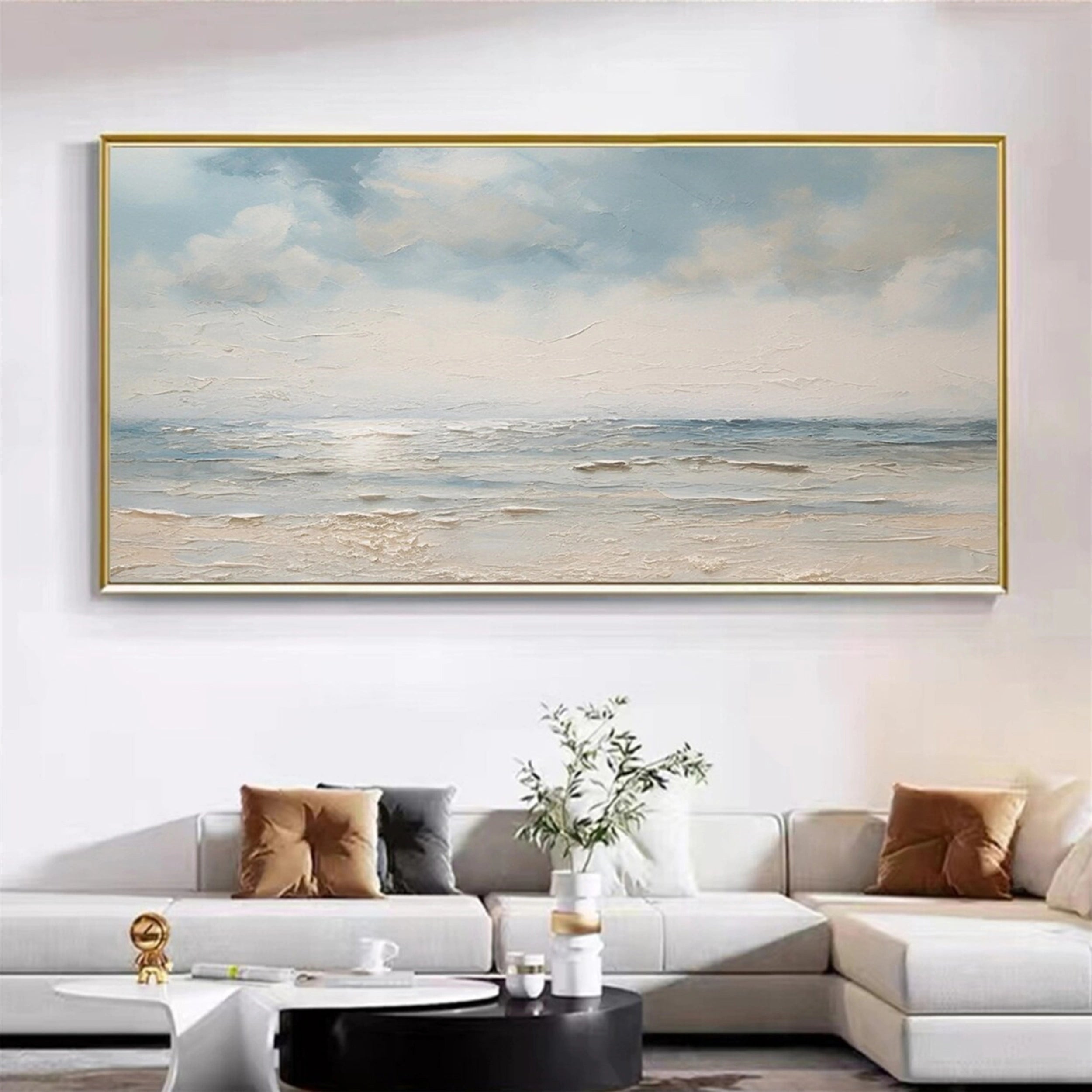 Sky And Ocean Painting #SO064