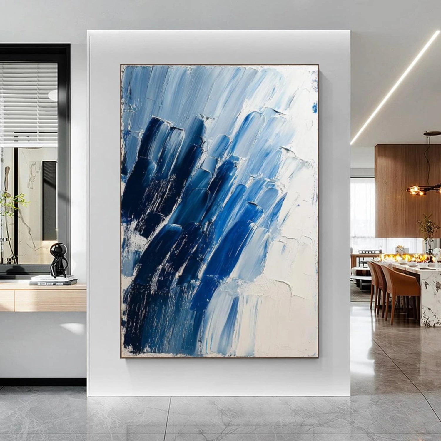 Abstract Textured Wall Art #AW214