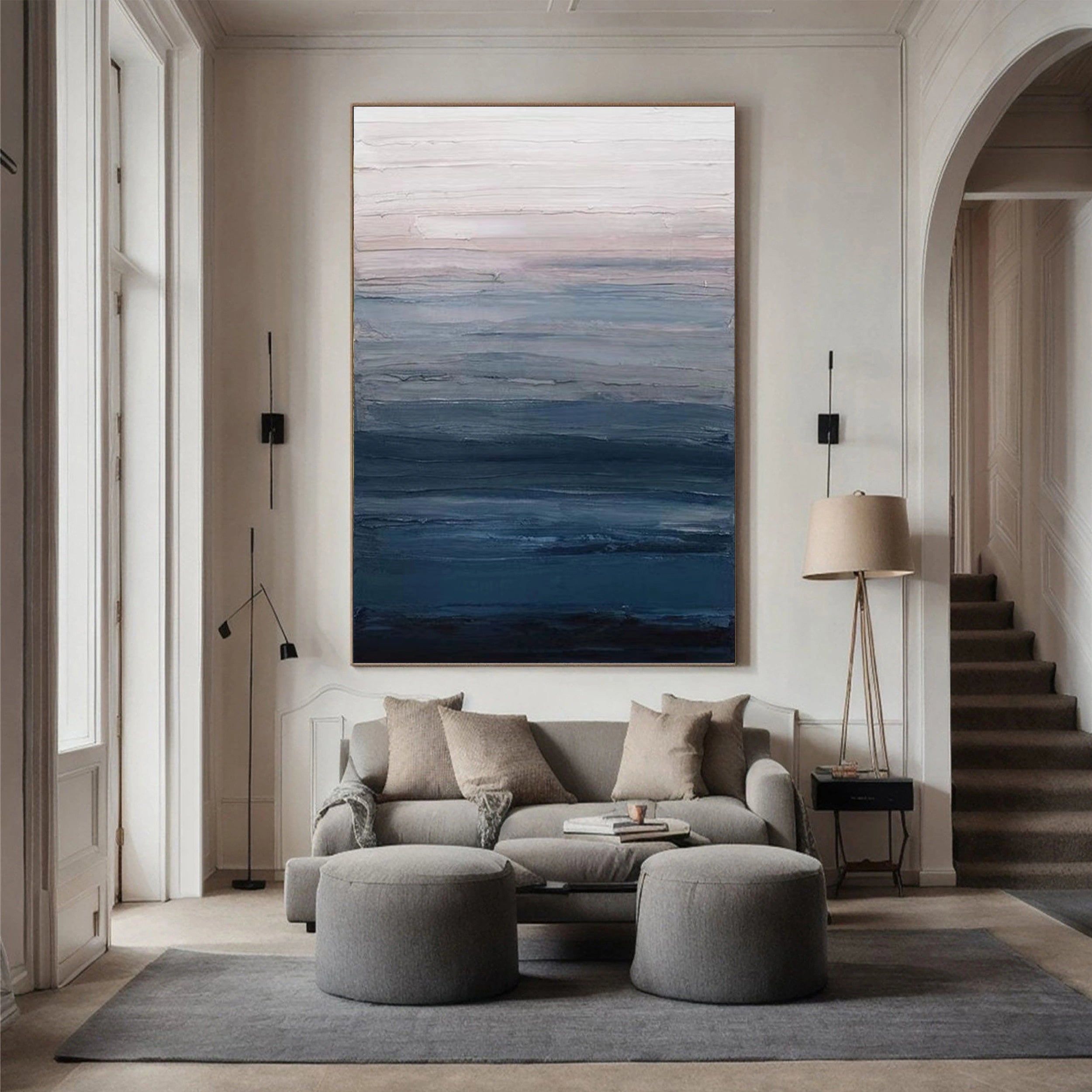 Wabi Sabi Abstract Wall Art #WA073