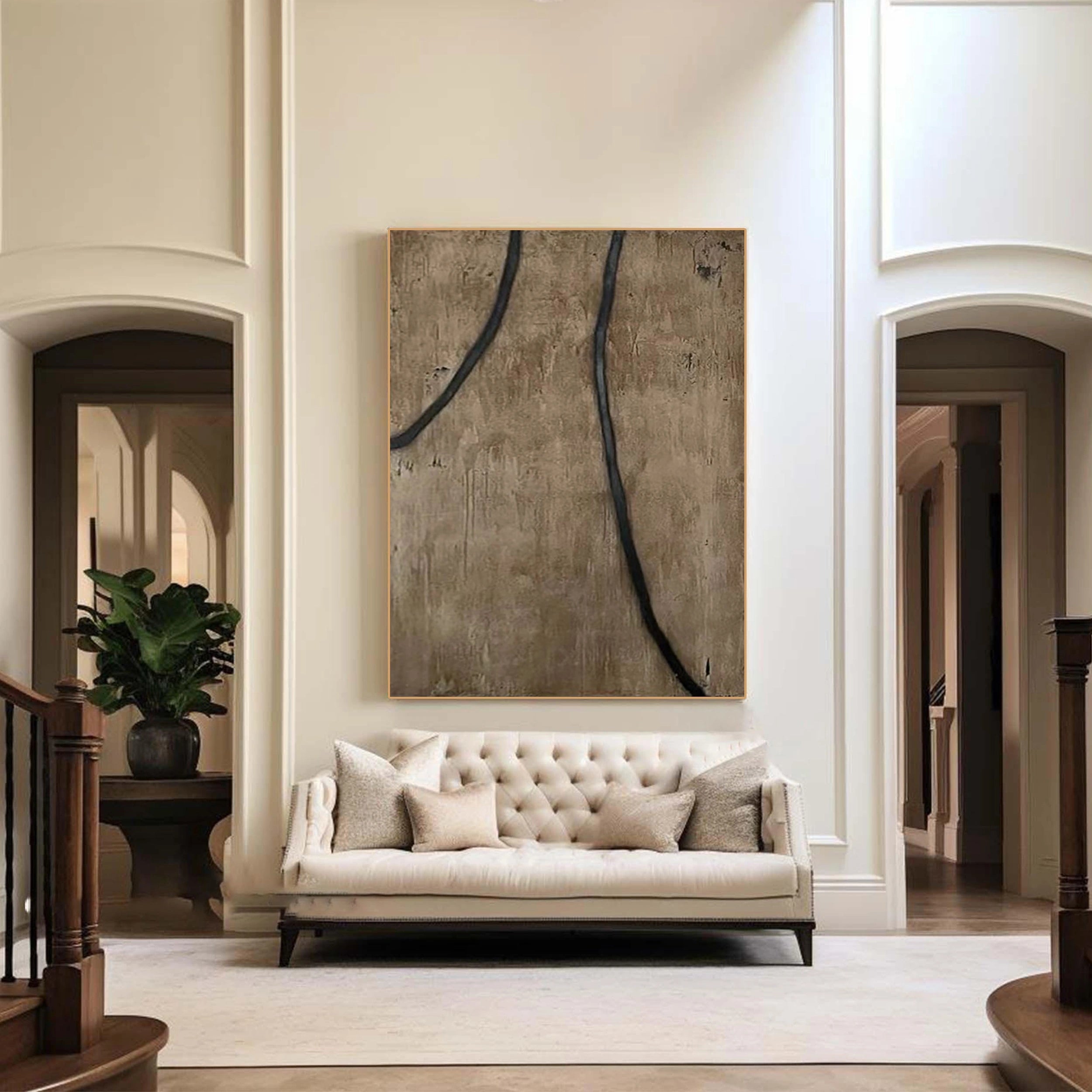 Wabi Sabi Abstract Wall Art #WA087