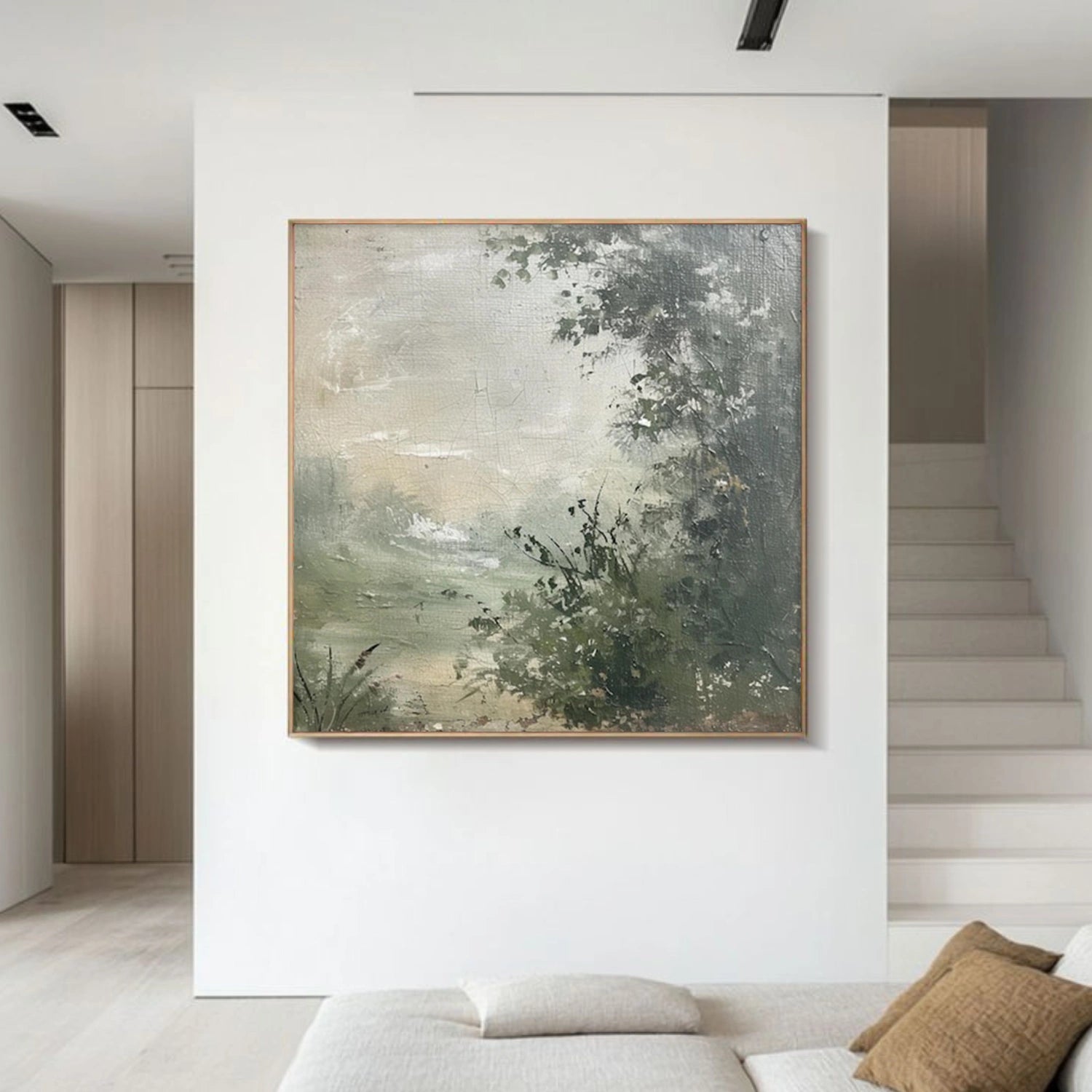 Tree And Flower Abstract Wall Art #TF184