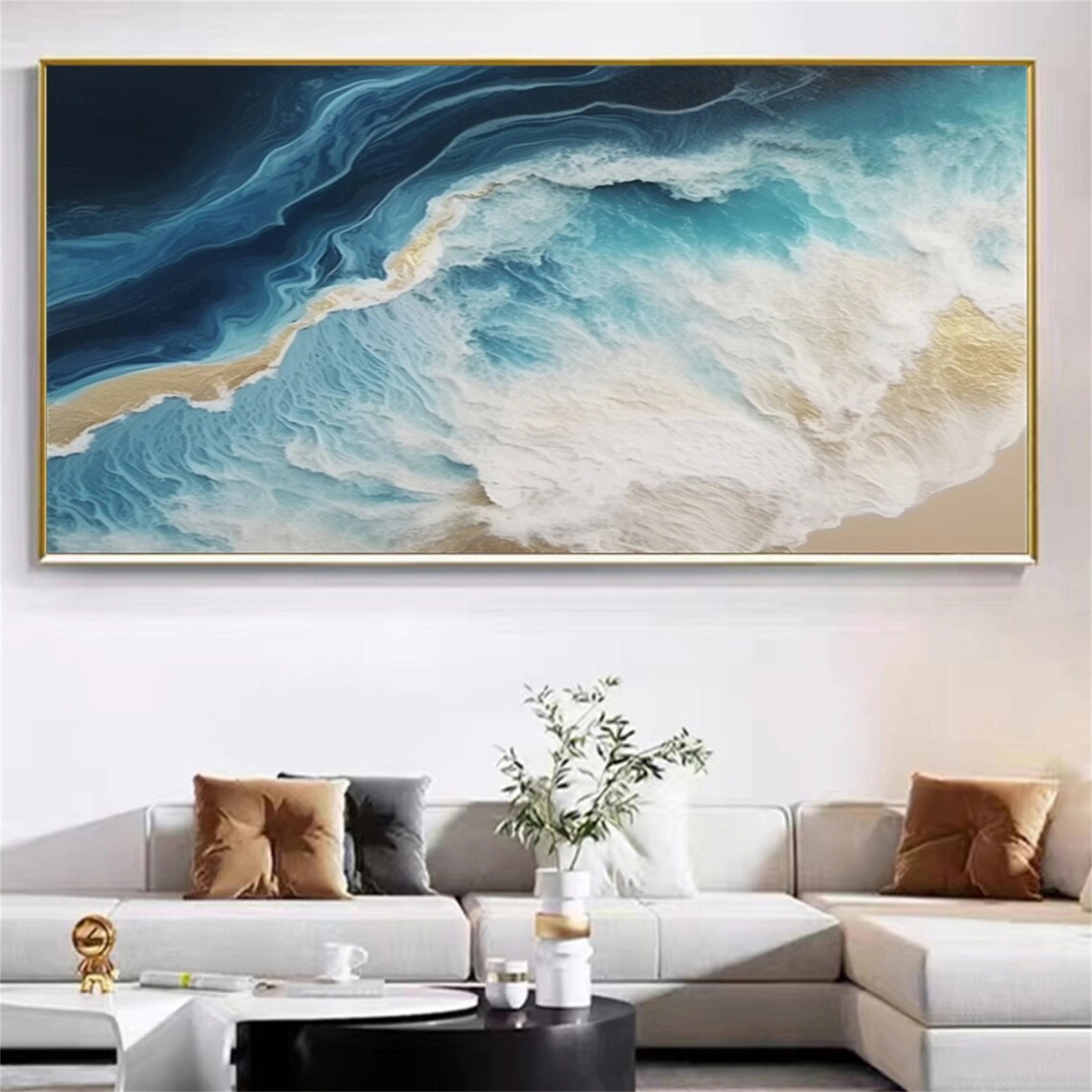 Sky And Ocean Painting #SO063