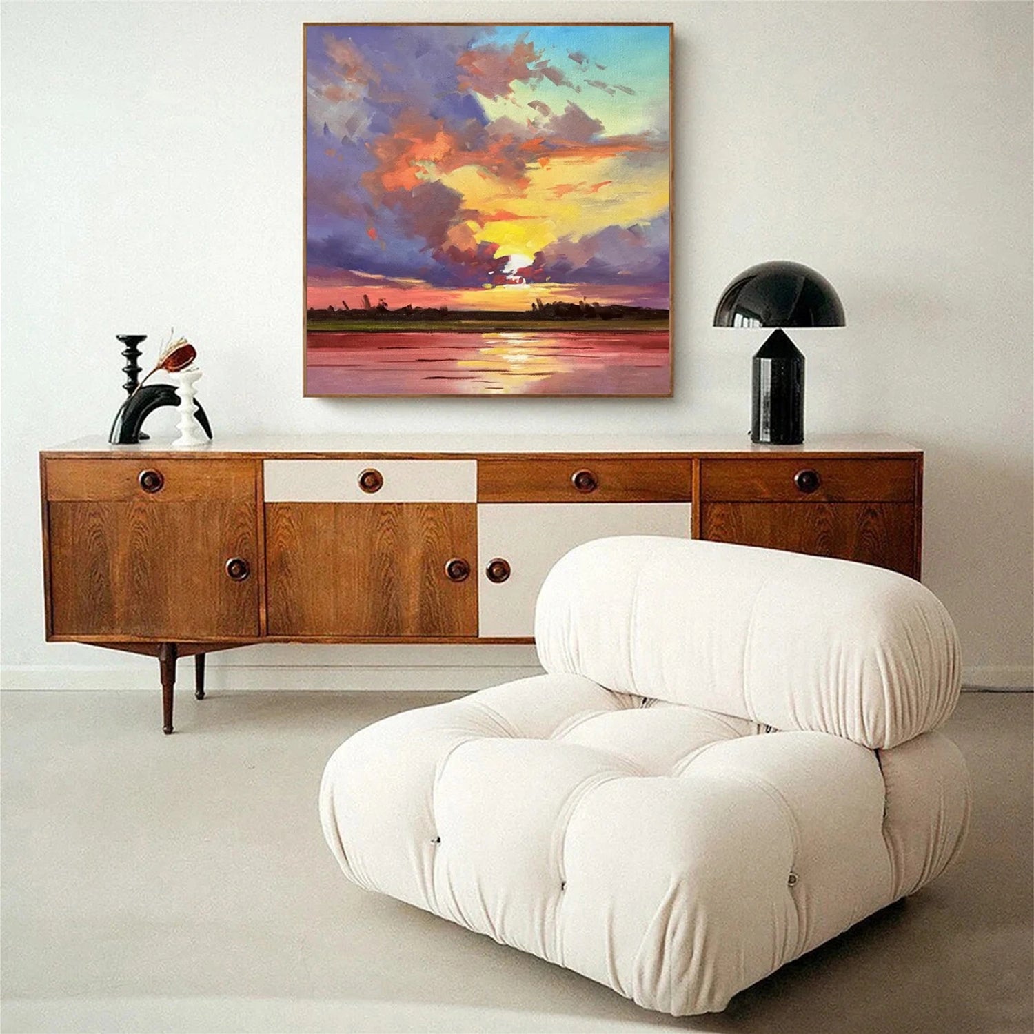 Sky And Ocean Painting #SO237