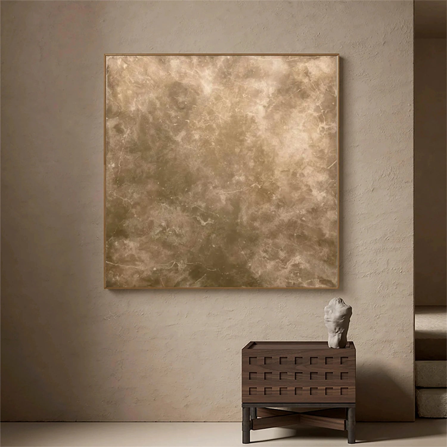 Wabi Sabi Abstract Canvas Art #WA229